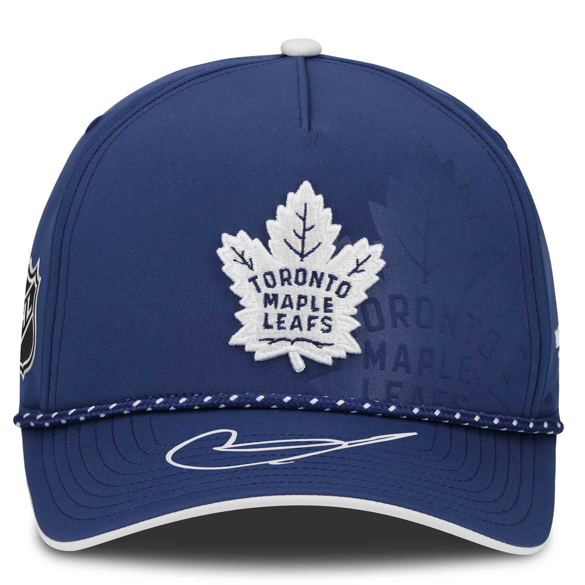 Casquette autographiée de Gavin McKenna, des Maple Leafs de Toronto, repêchage 2026 de la LNH
