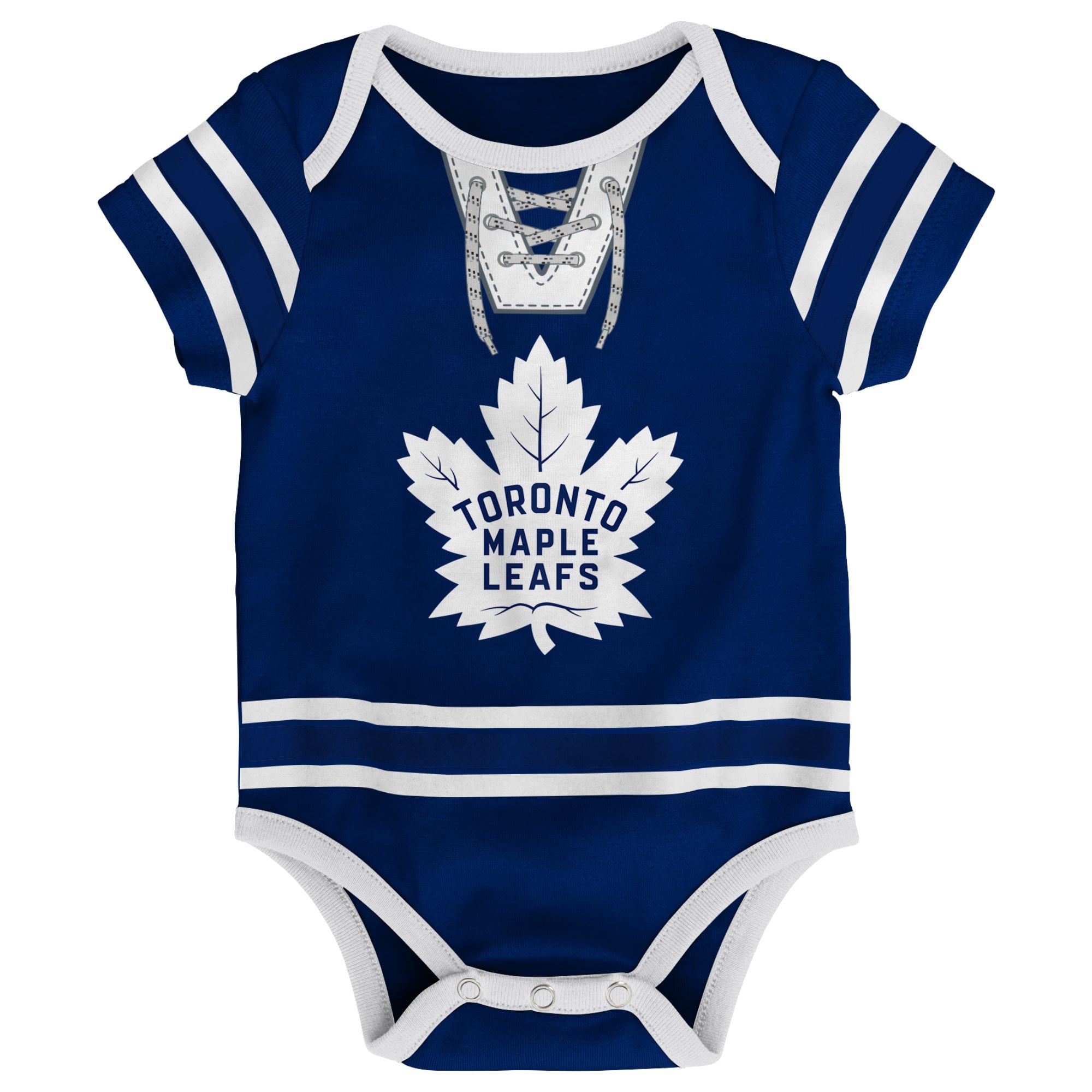 Infant Blue Toronto Maple Leafs Hockey Jersey Bodysuit