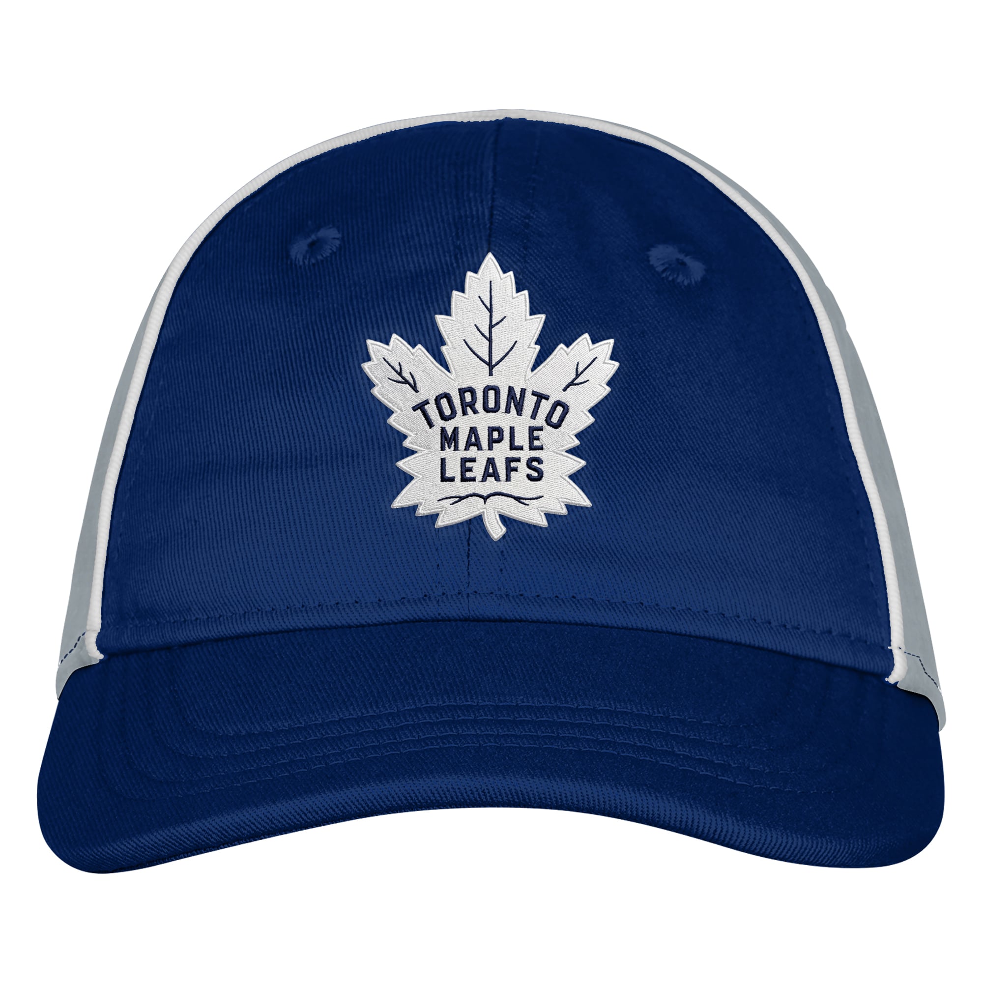 Bonnet slouch bleu à blocs de couleurs des Maple Leafs de Toronto pour bébé Outerstuff