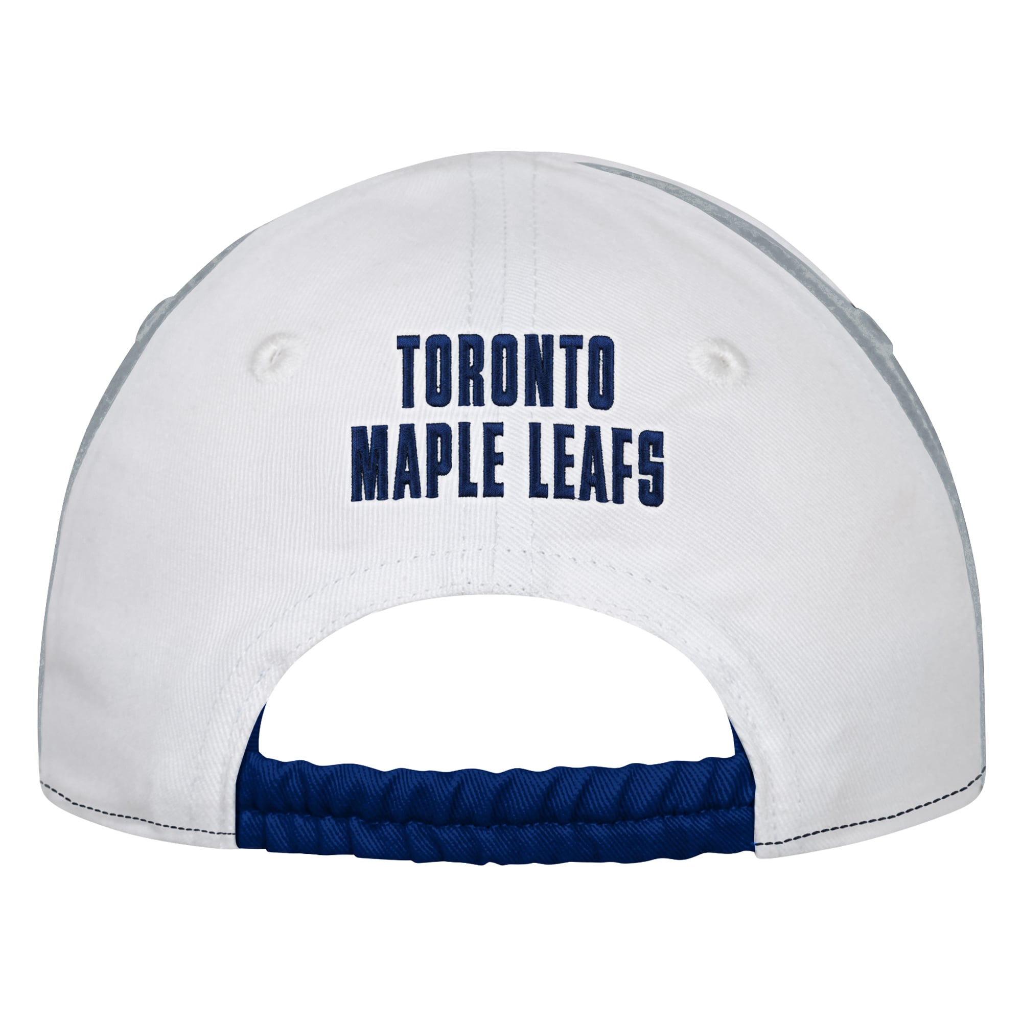 Bonnet slouch bleu à blocs de couleurs des Maple Leafs de Toronto pour bébé Outerstuff