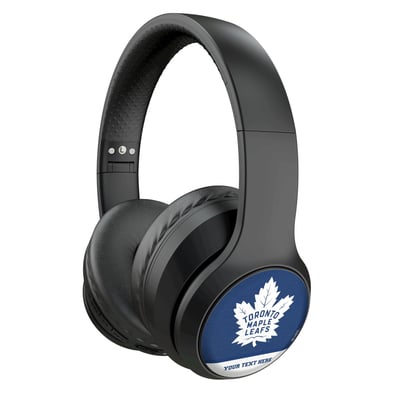 Toronto Maple Leafs Keyscaper Personalized Solid Wireless Bluetooth Headphones With Case