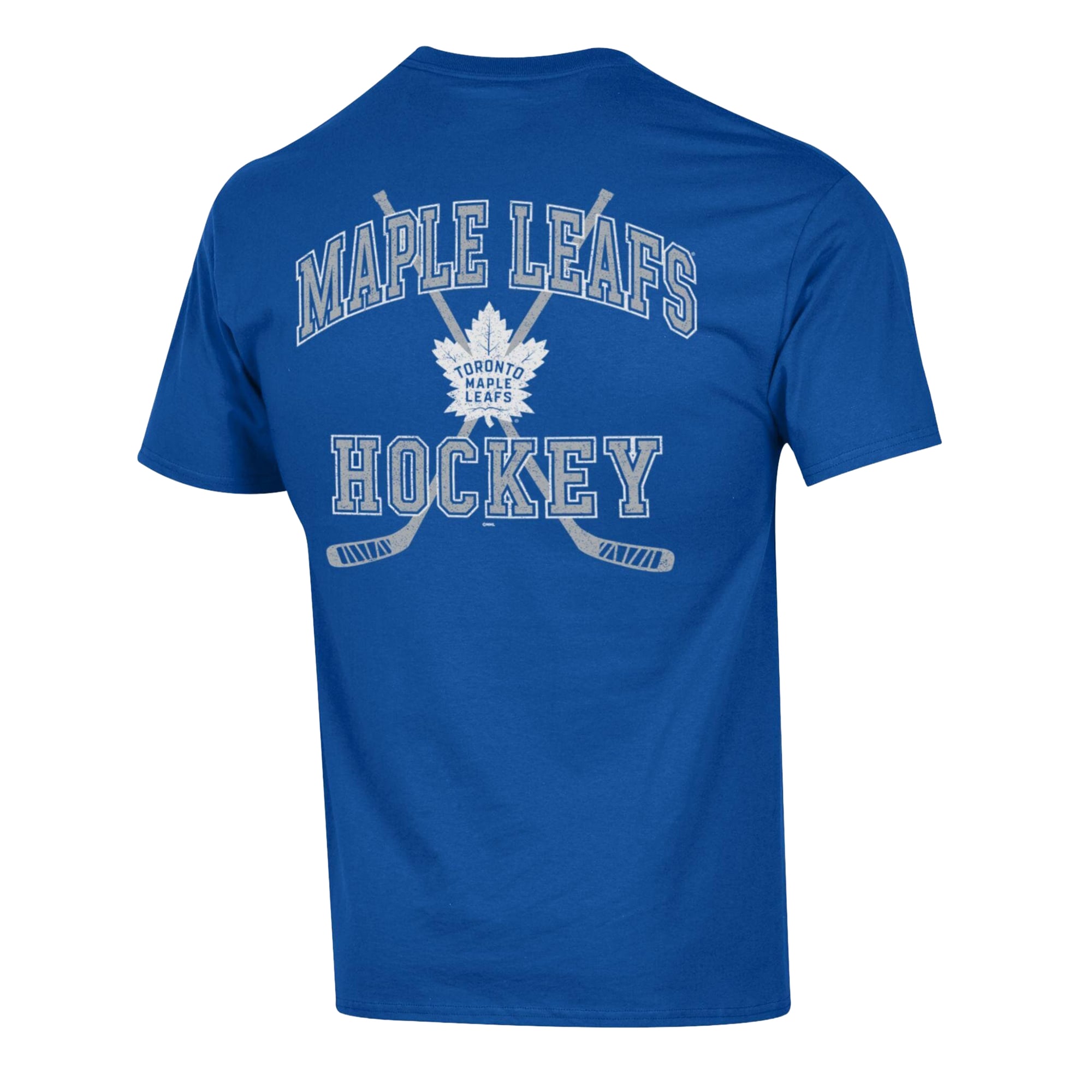 Men's Champion  Blue Toronto Maple Leafs Stick With It Jersey T-Shirt