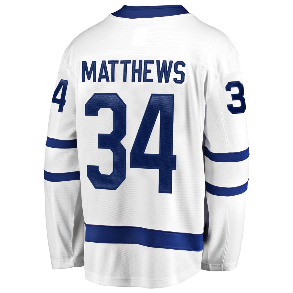 Auston Matthews Toronto Maple Leafs Fanatics Away Breakaway Jersey - White