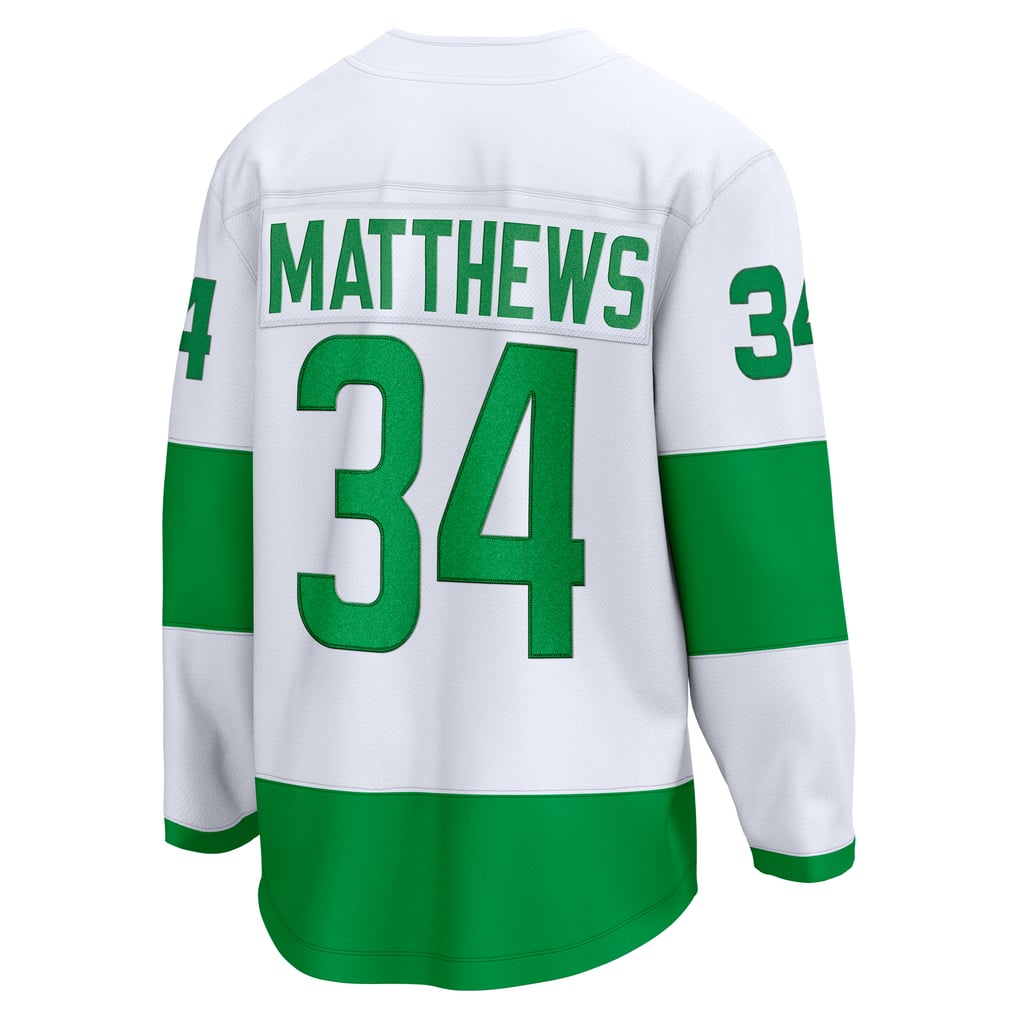 Auston Matthews Toronto Maple Leafs Fanatics St. Pats Captain Premier