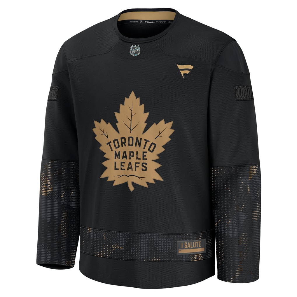Men's Toronto Maple Leafs Fanatics Black 2024 Military Appreciation