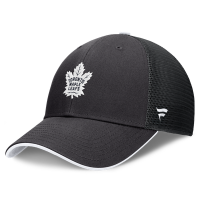 Toronto Maple Leafs Fanatics Fundamental Limits Trucker Adjustable Hat - Black