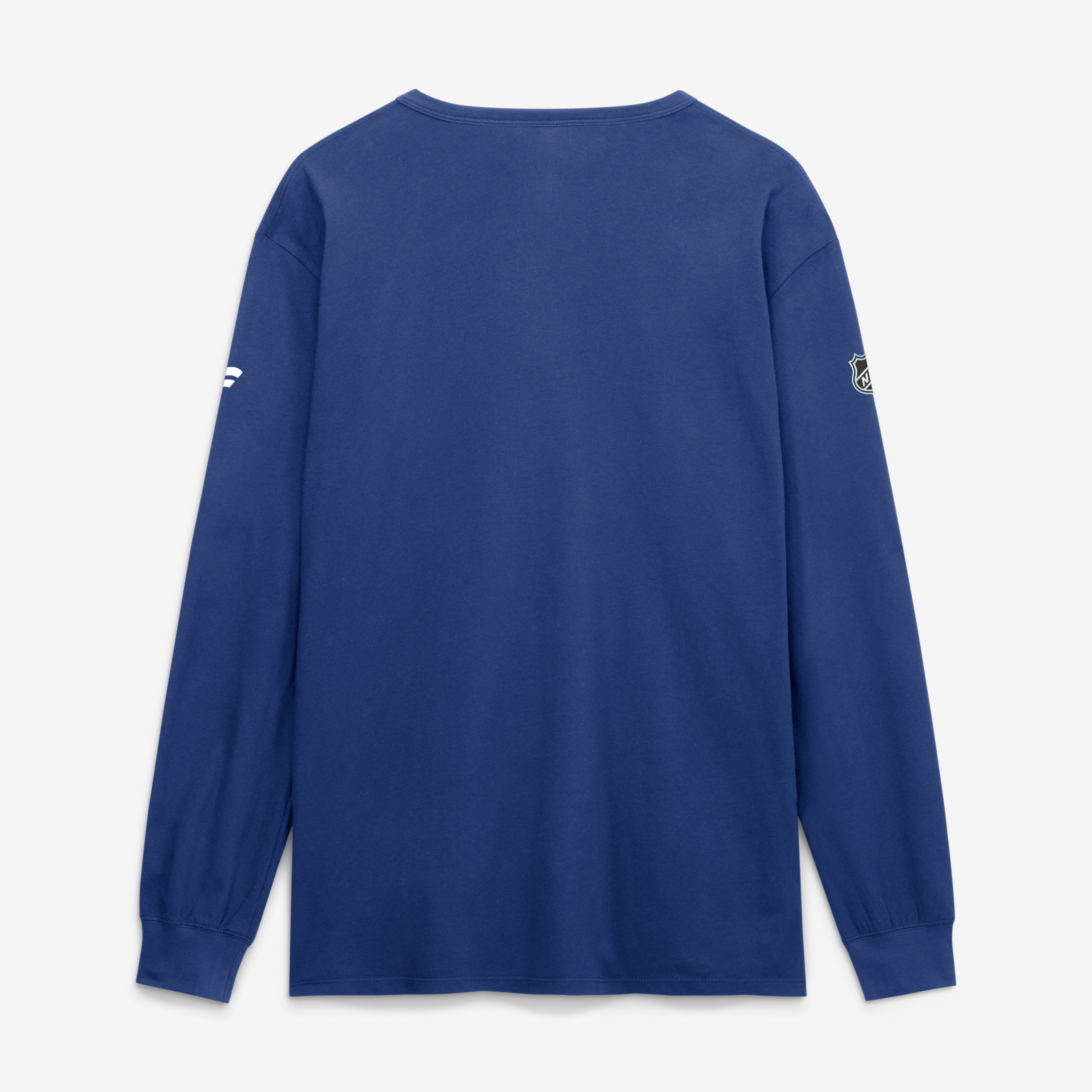 Men's Fanatics Blue Toronto Maple Leafs Authentic Pro Primary Logo Long Sleeve T-Shirt