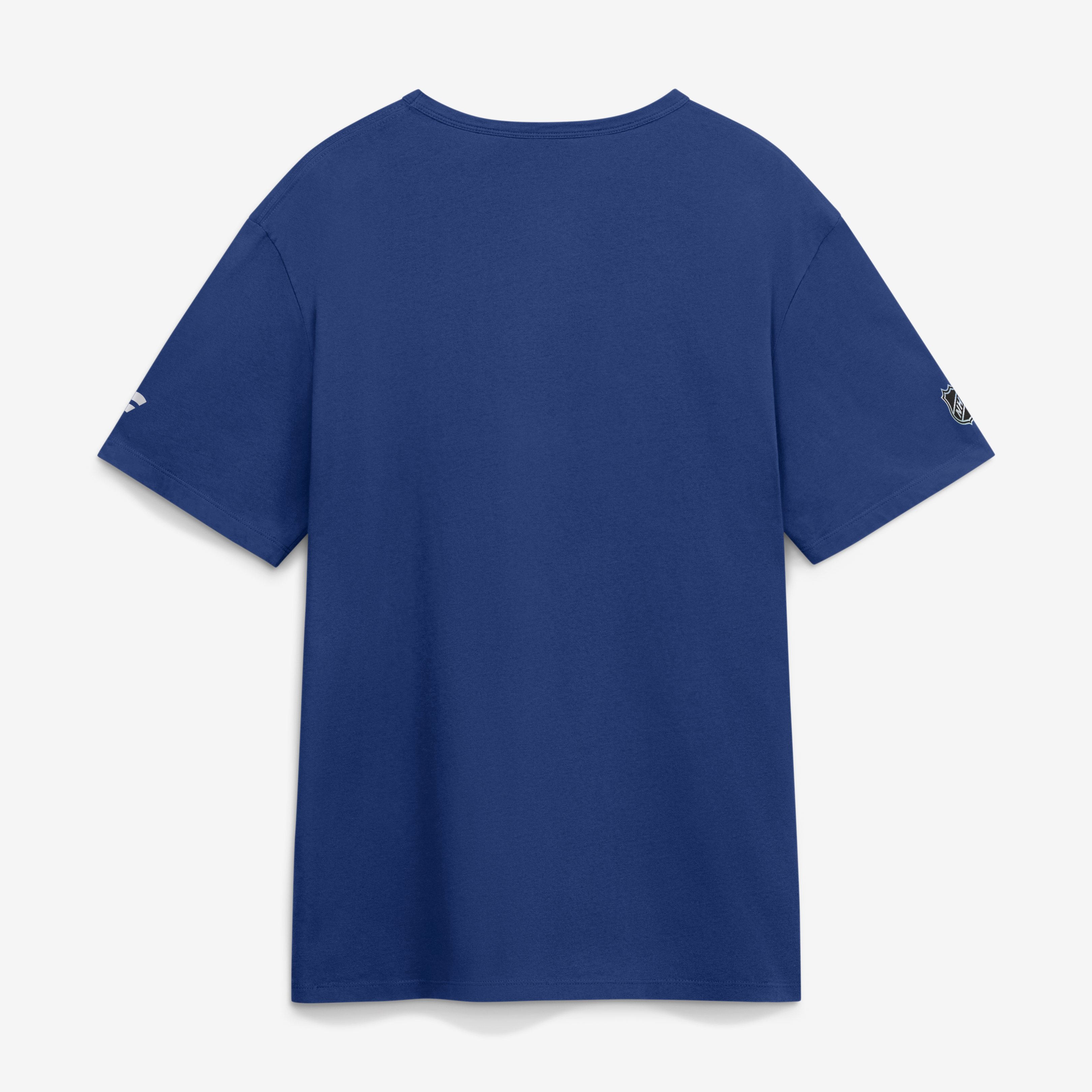 T-shirt authentique Fanatics bleu Toronto Maple Leafs avec logo principal