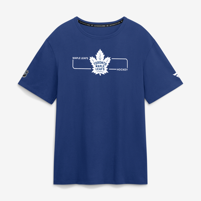 Men's Toronto Maple Leafs Fanatics Blue Authentic Pro Primary Logo T-Shirt