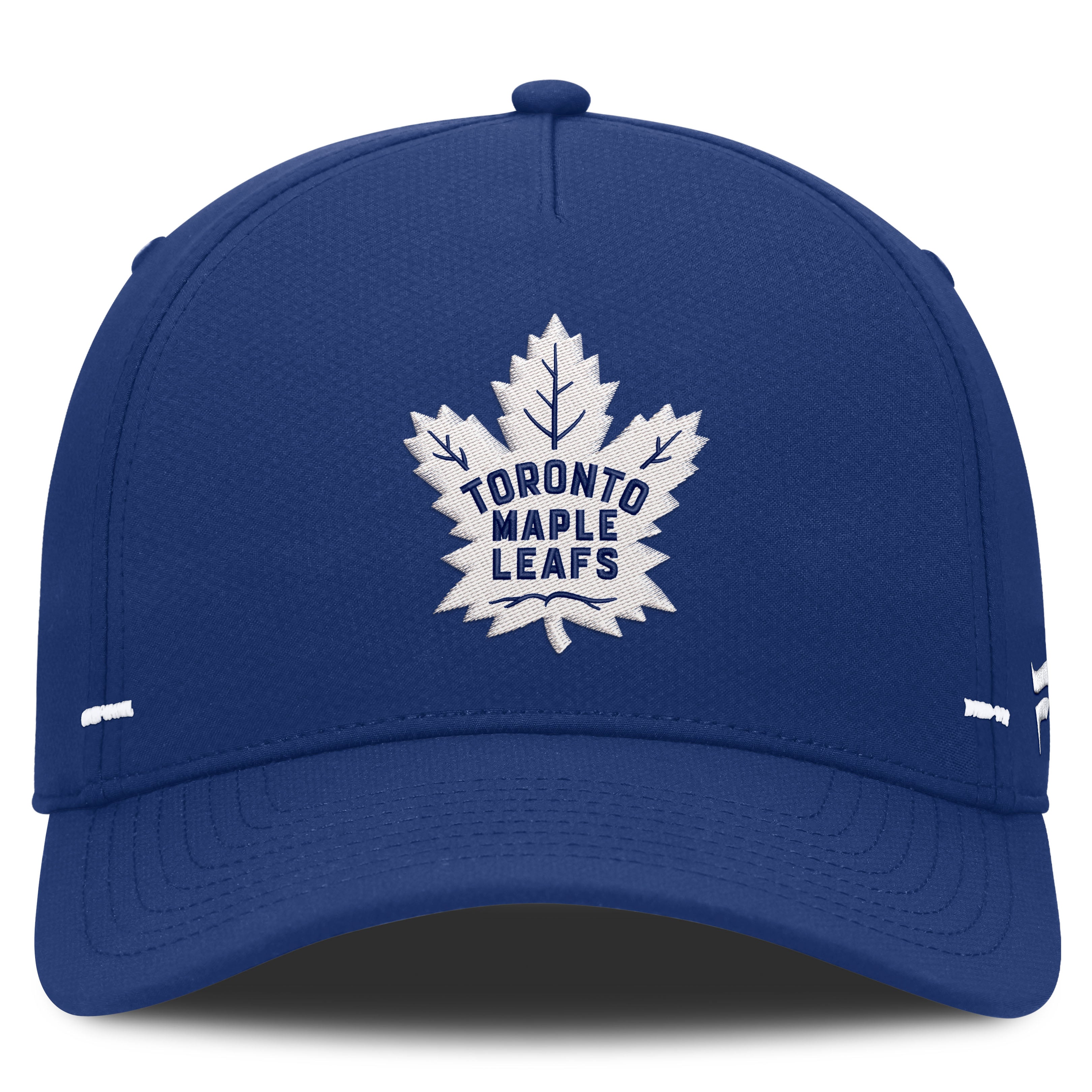 Men's Fanatics Blue Toronto Maple Leafs Authentic Pro Rink Bar Tacks A-Frame Adjustable Hat