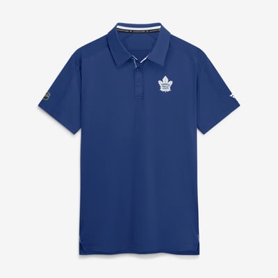 Men's Toronto Maple Leafs Fanatics Blue Authentic Pro Rink Polo