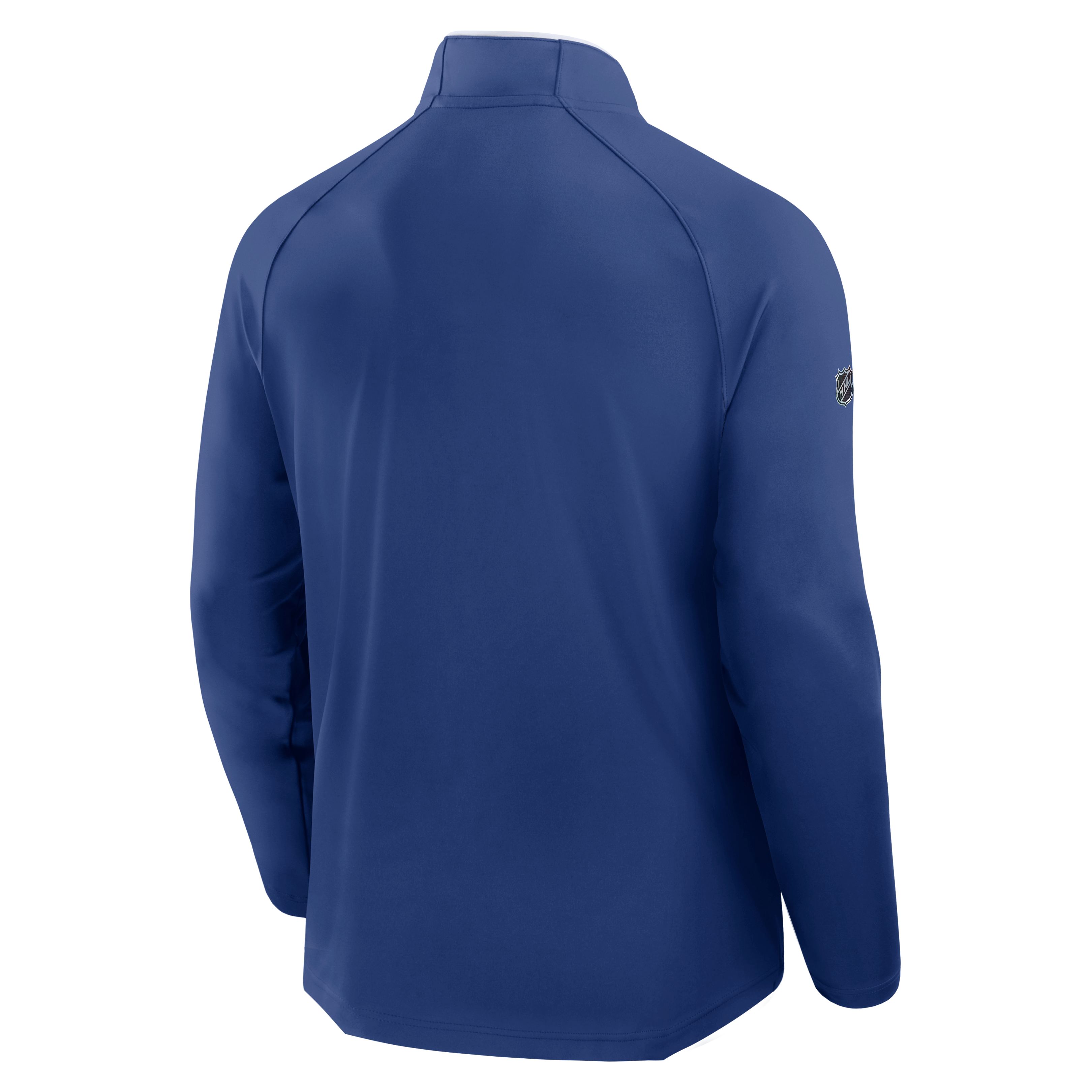 Men's Fanatics Blue Toronto Maple Leafs Authentic Pro Rink Raglan Lightweight Quarter-Zip Pullover