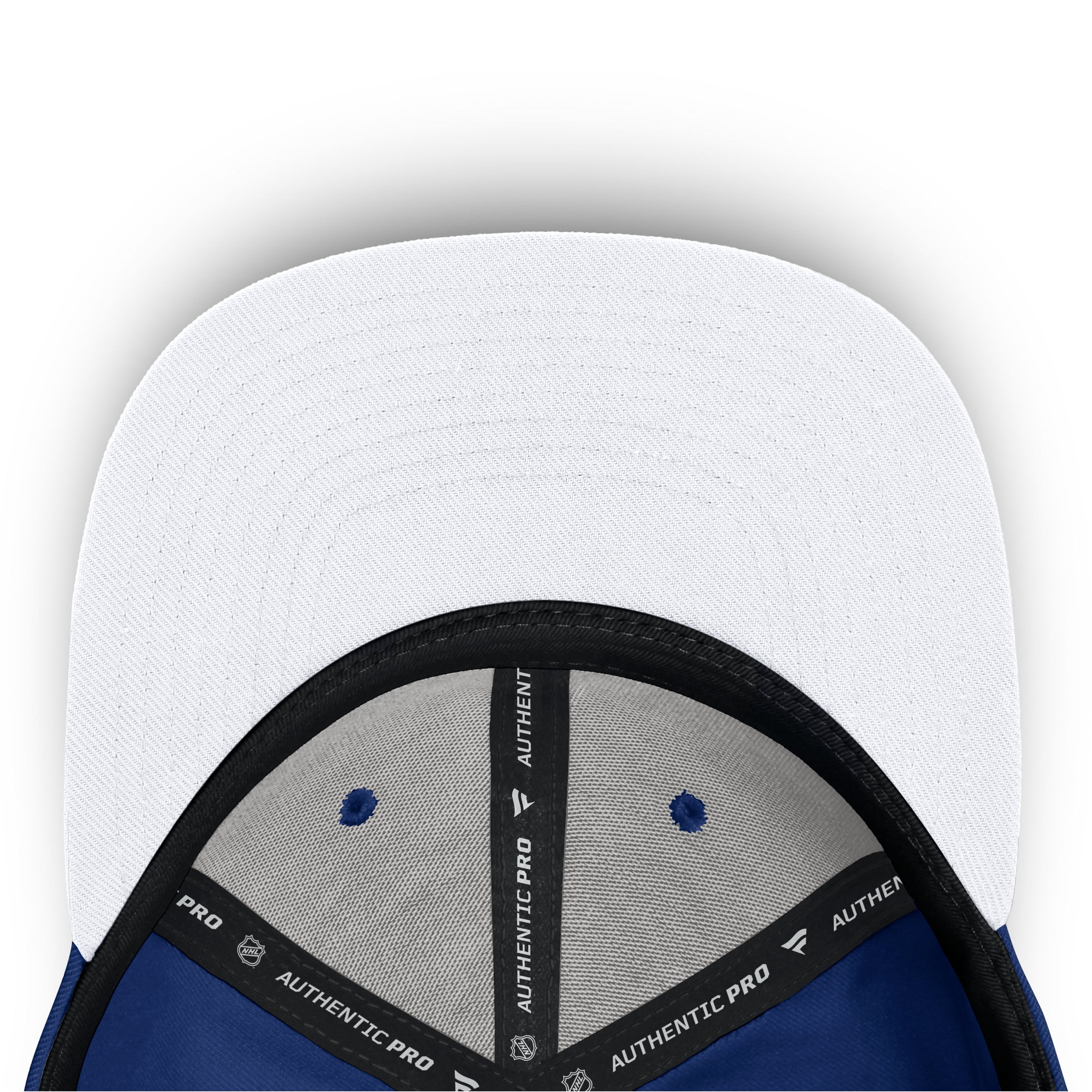 Casquette authentique Pro Rink Fanatics bleue pour homme
