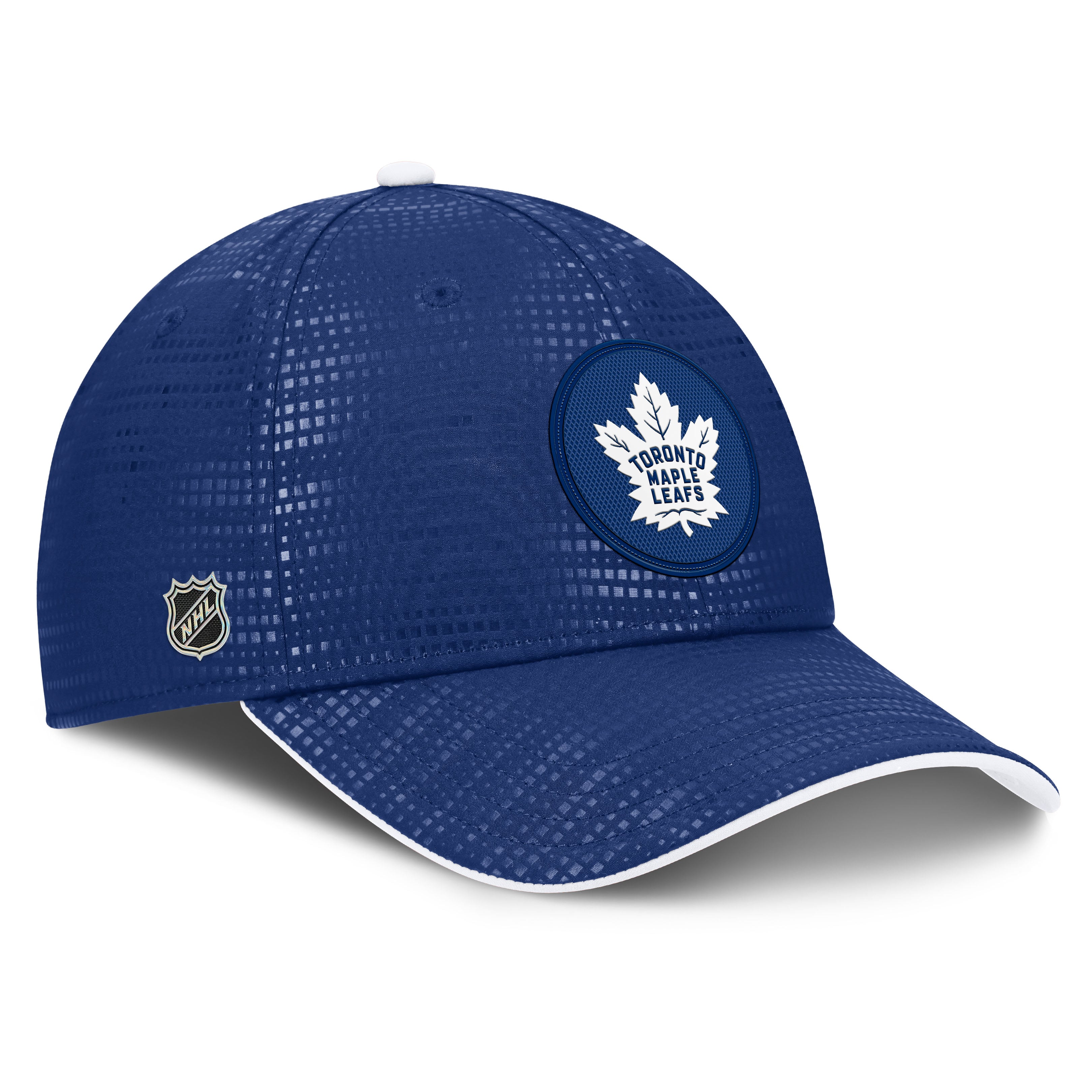 Men's Fanatics Blue Toronto Maple Leafs Authentic Pro Rink Stretch Fit Hat