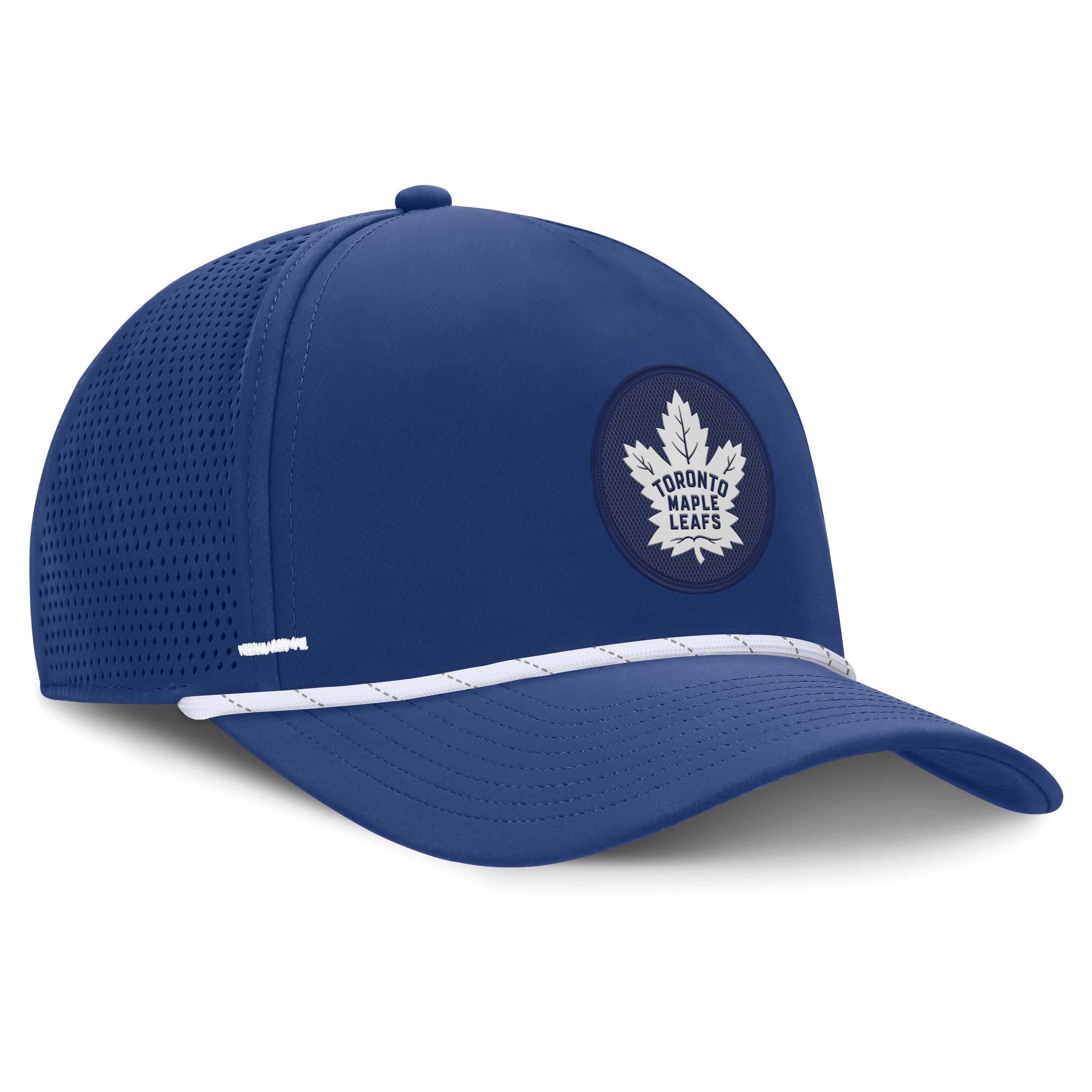 Men's Fanatics Blue Toronto Maple Leafs Authentic Pro Rink Vented A-Frame Adjustable Hat