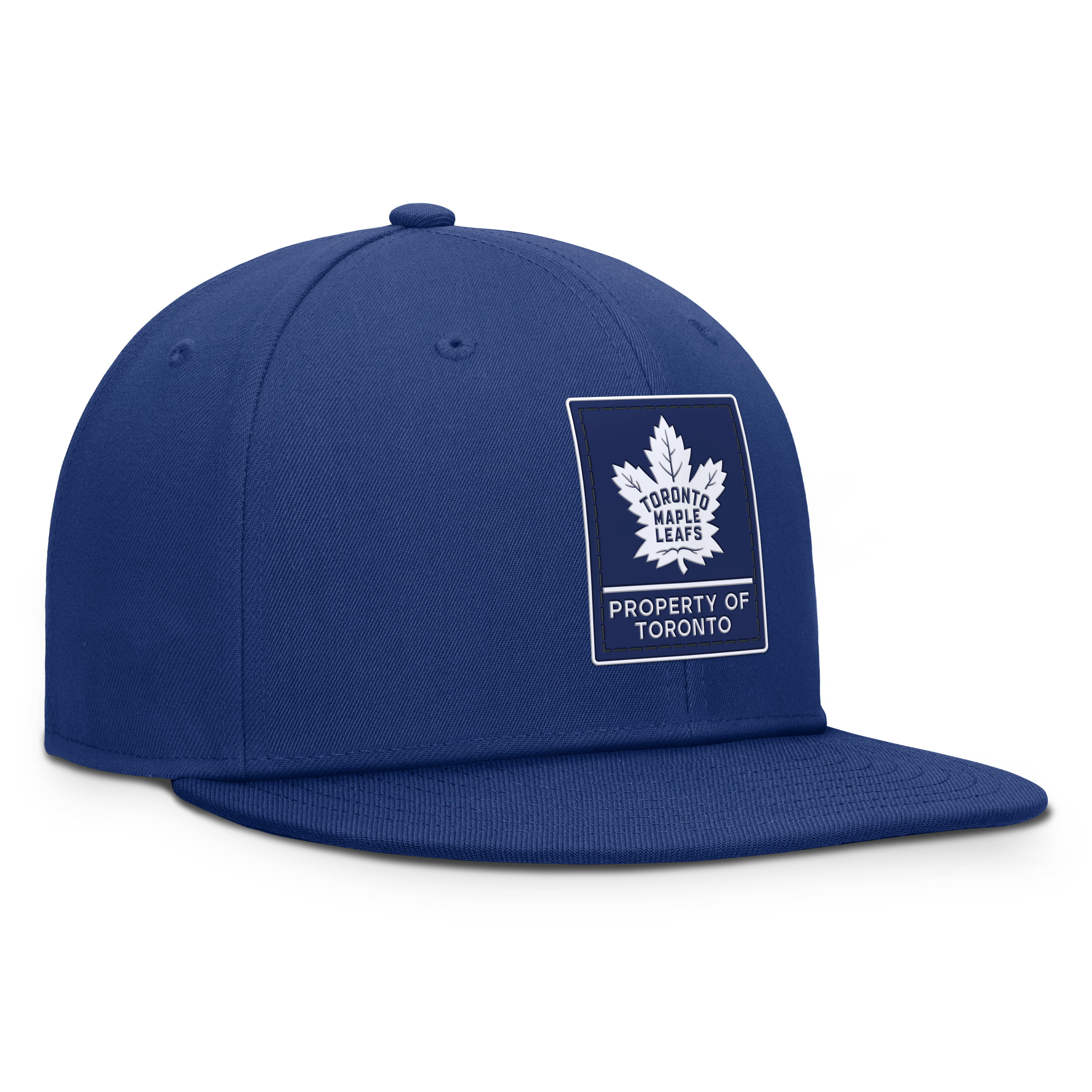 Men's Fanatics Blue Toronto Maple Leafs Authentic Pro Train Snapback Hat