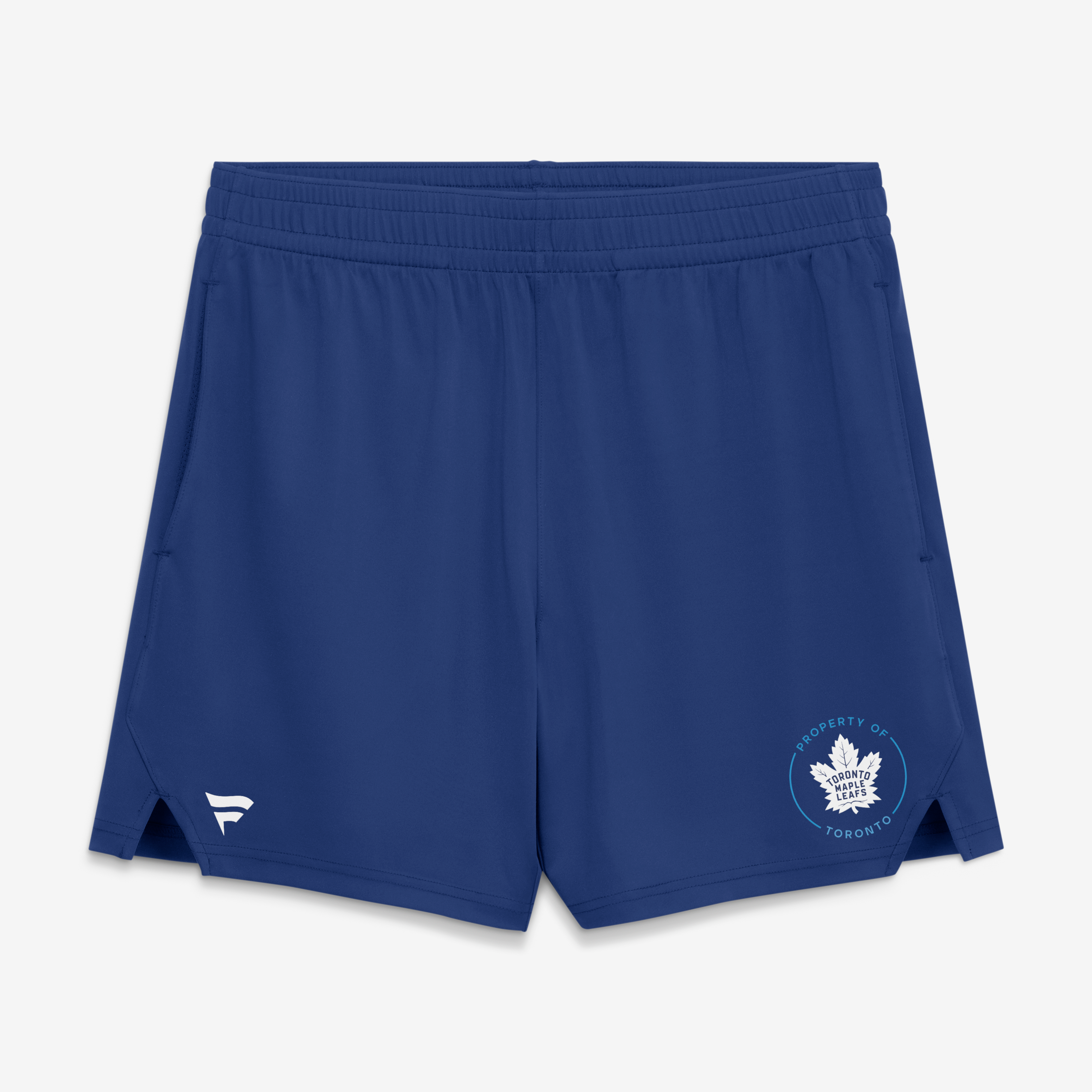 Men's Fanatics Blue Toronto Maple Leafs Authentic Pro Train Training Shorts
