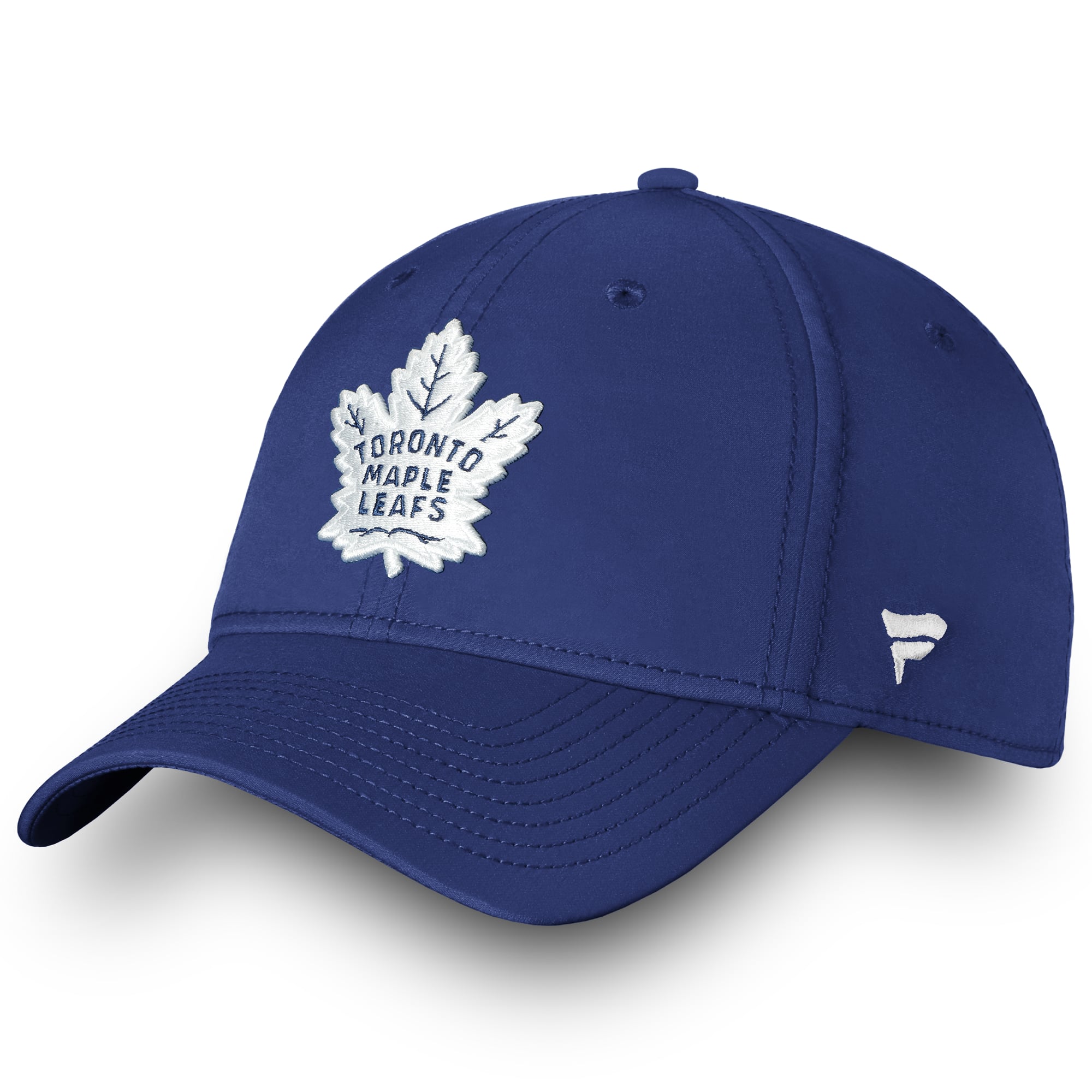Casquette flexible bleue avec logo principal des Maple Leafs de Toronto Fanatics pour hommes