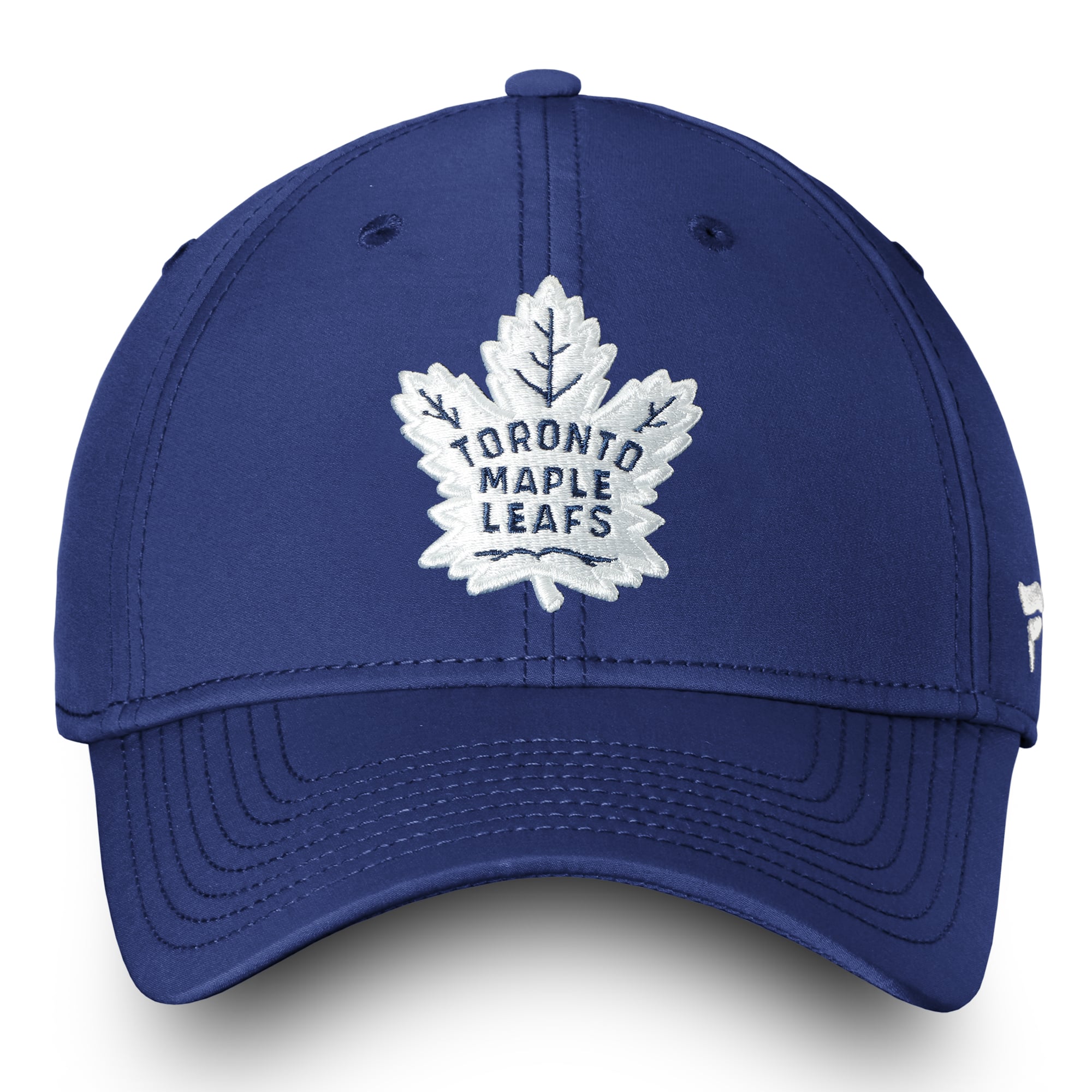 Casquette flexible bleue avec logo principal des Maple Leafs de Toronto Fanatics pour hommes