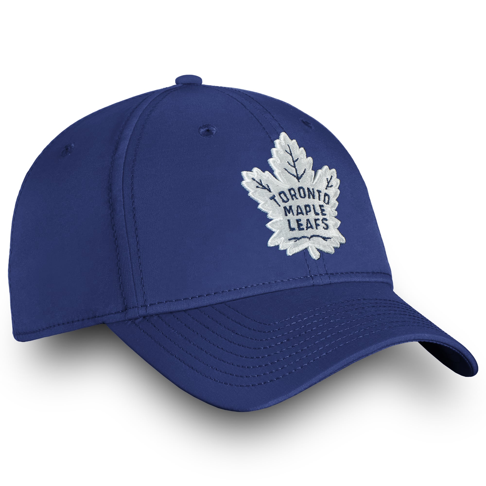 Casquette flexible bleue avec logo principal des Maple Leafs de Toronto Fanatics pour hommes
