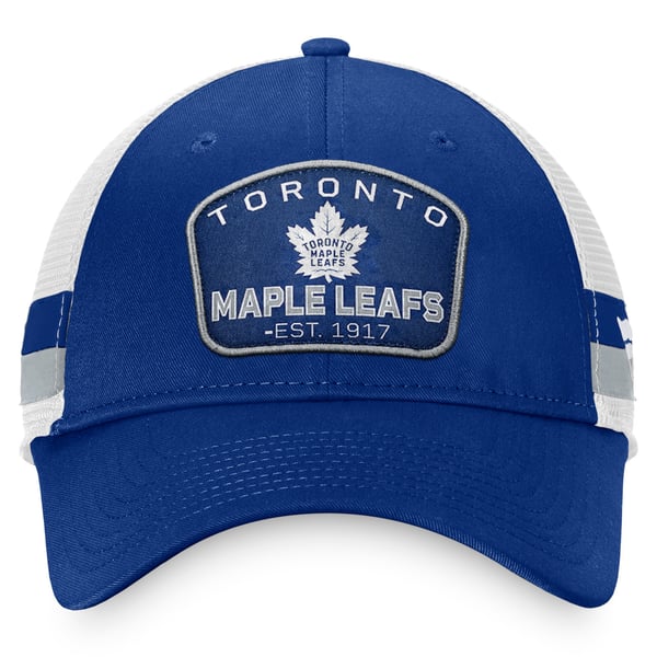 Casquette Snapback Toronto Maple Leafs NHL - Rayures Home Ice, Gris, Taille Unique