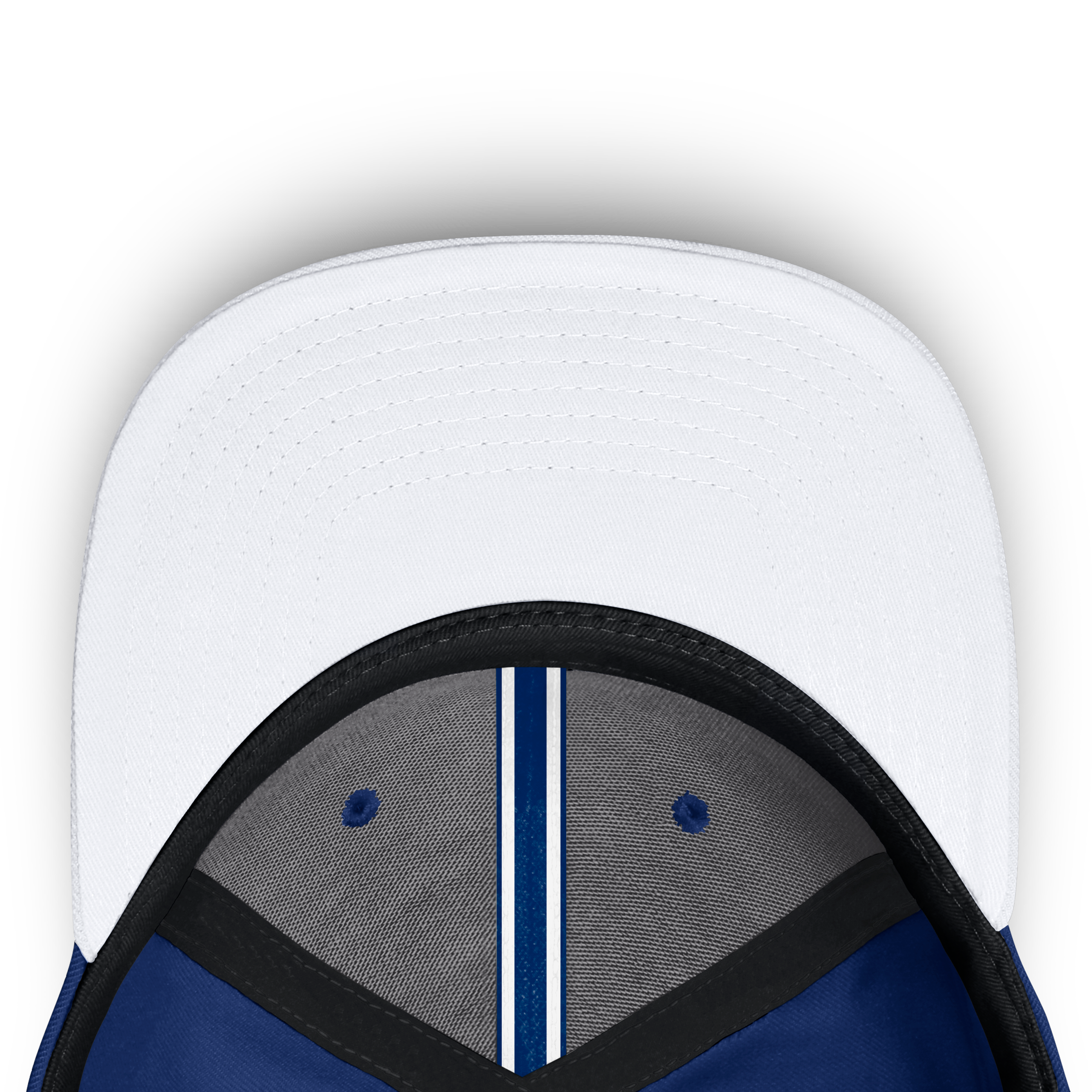 Casquette extensible bleue et blanche des Maple Leafs de Toronto pour homme, la marque Fanatics