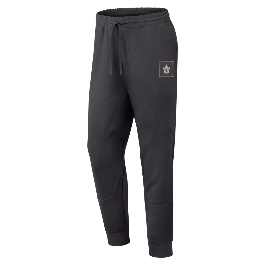 Men's Toronto Maple Leafs Fanatics Charcoal Authentic Pro Road Jogger Pants