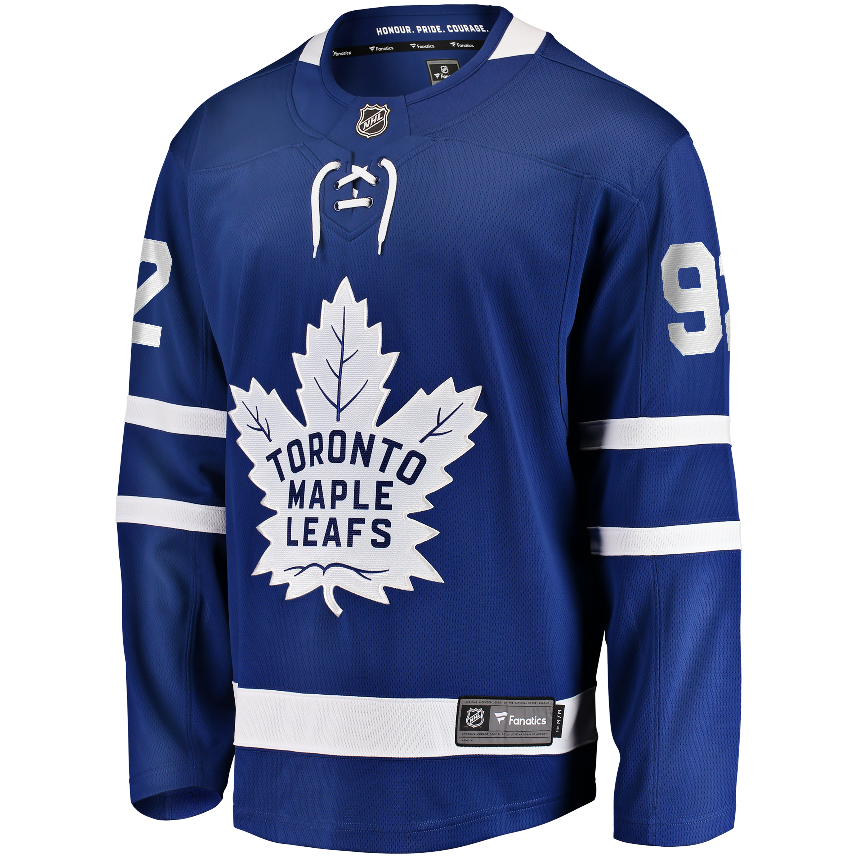 Men's Fanatics Gavin McKenna Blue Toronto Maple Leafs Home Breakaway Jersey