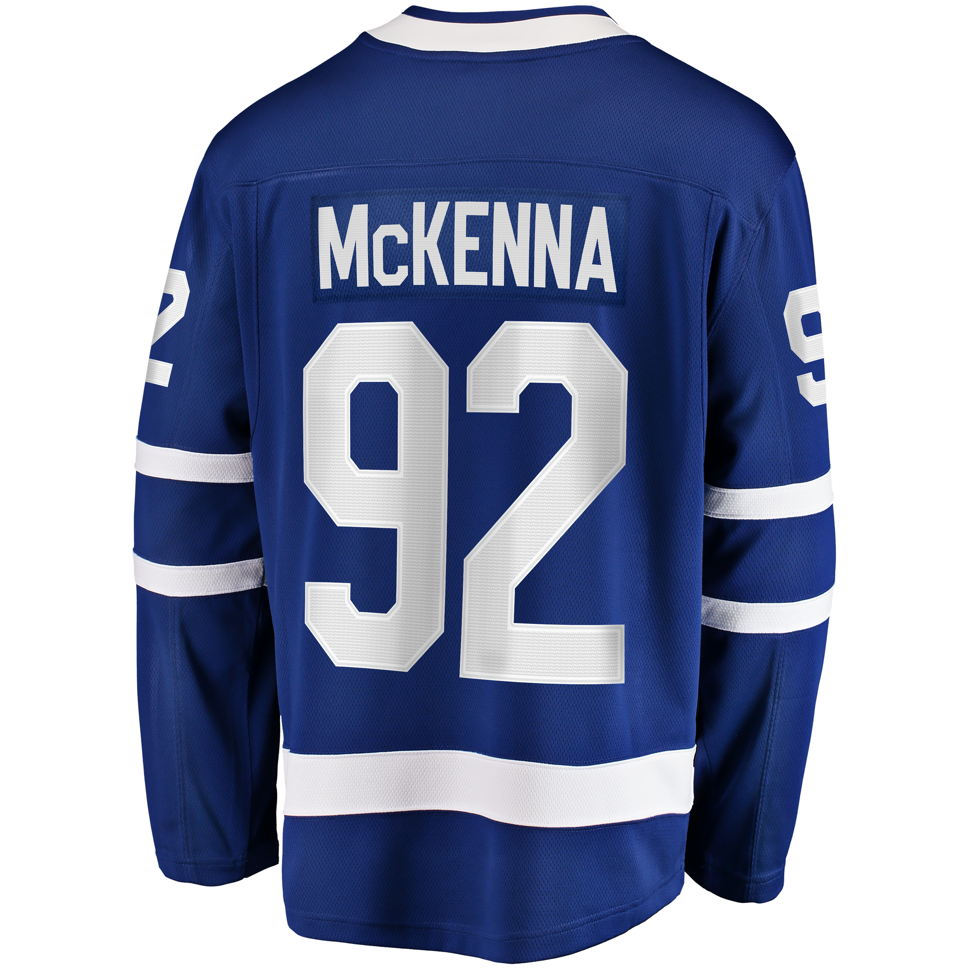 Men's Fanatics Gavin McKenna Blue Toronto Maple Leafs Home Breakaway Jersey