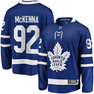 Gavin McKenna Toronto Maple Leafs Fanatics Home Breakaway Jersey - Blue