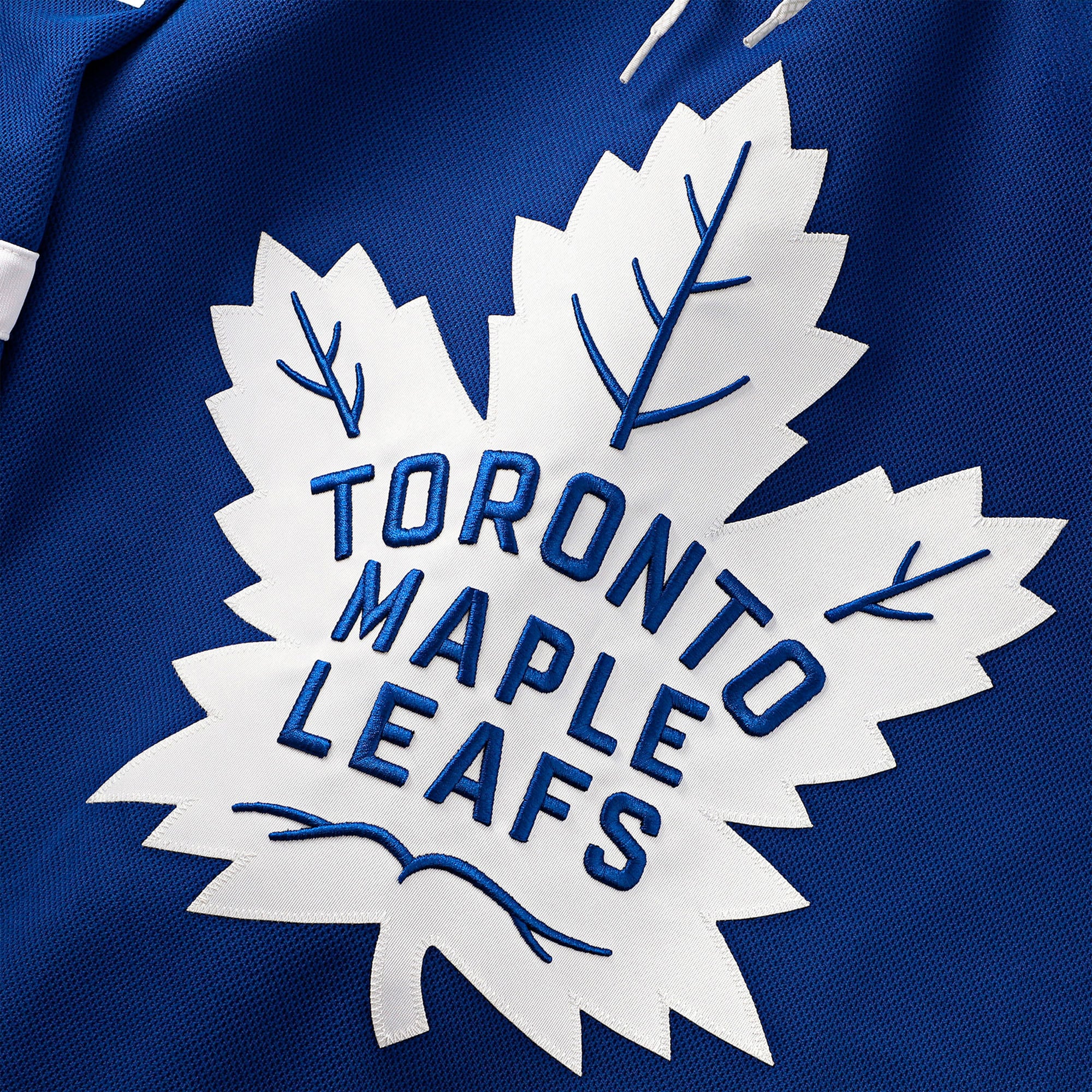 Maillot domicile premium bleu Gavin McKenna des Maple Leafs de Toronto pour hommes (Fanatics)