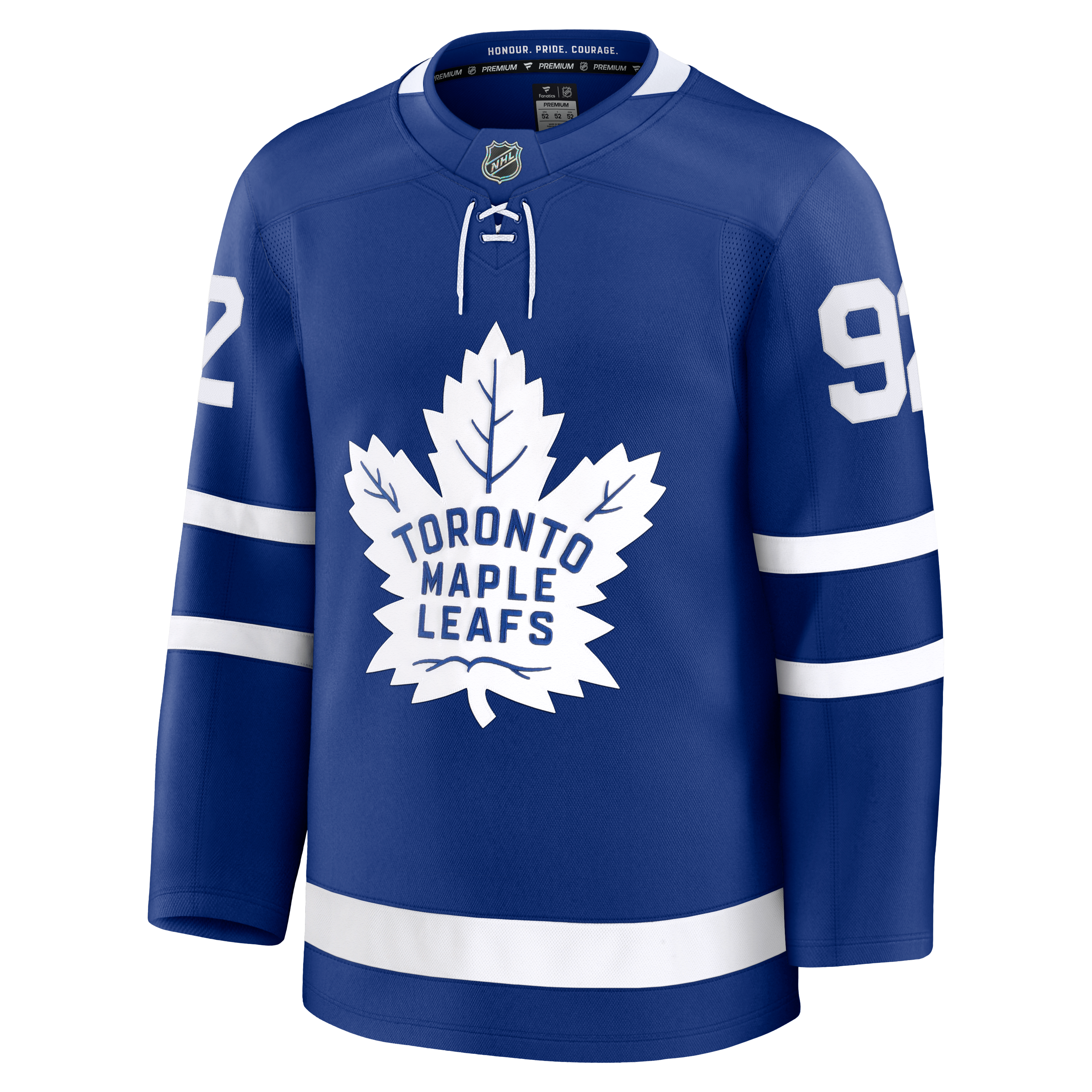 Men's Fanatics Gavin McKenna Blue Toronto Maple Leafs Home Premium Jersey