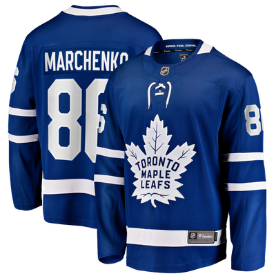 Maillot de joueur Kirill Marchenko des Maple Leafs de Toronto (Fanatics Royal Breakaway)