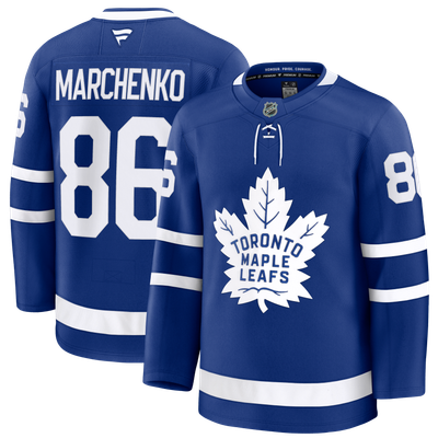 Men's Toronto Maple Leafs Kirill Marchenko Fanatics Royal Premium Player Jersey