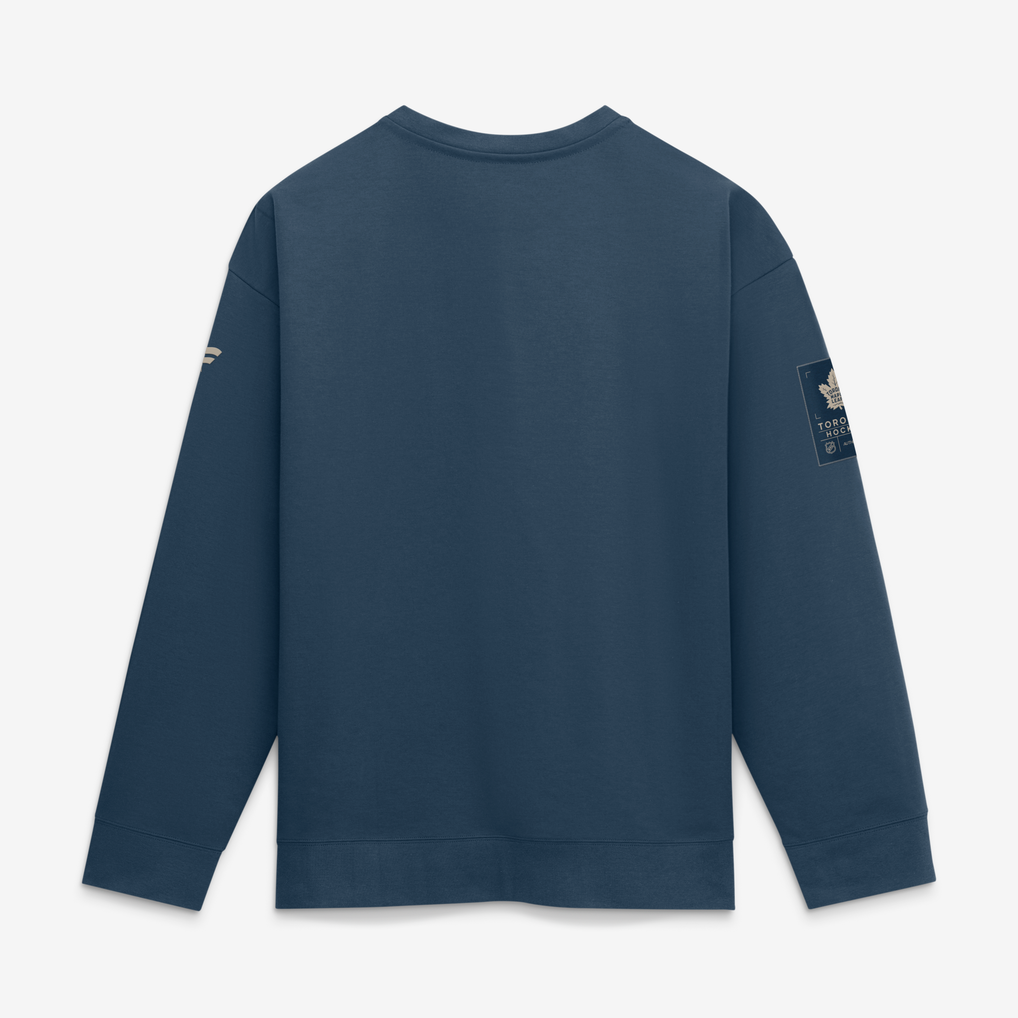 Sweat-shirt authentique Pro Road Tri-Blend bleu marine des Maple Leafs de Toronto Fanatics pour homme