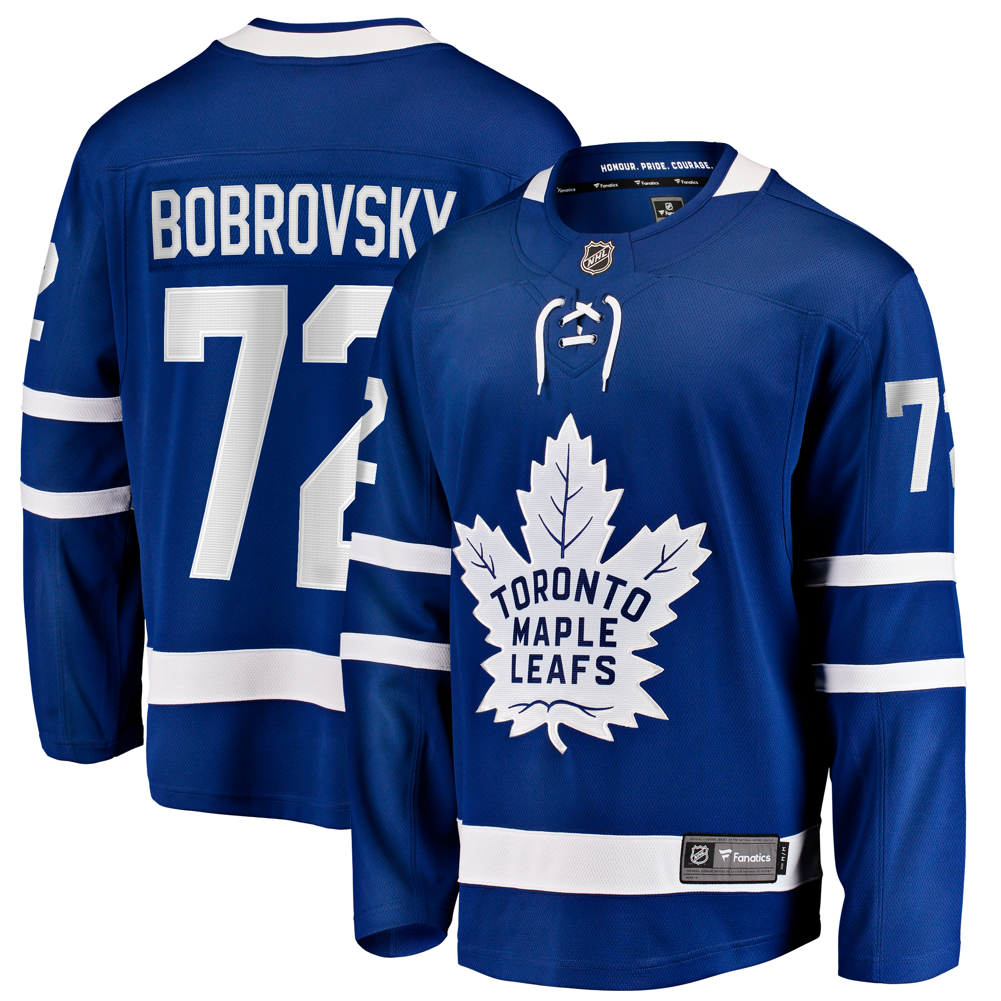 Men's Fanatics Sergei Bobrovsky Blue Toronto Maple Leafs Home Breakaway Jersey
