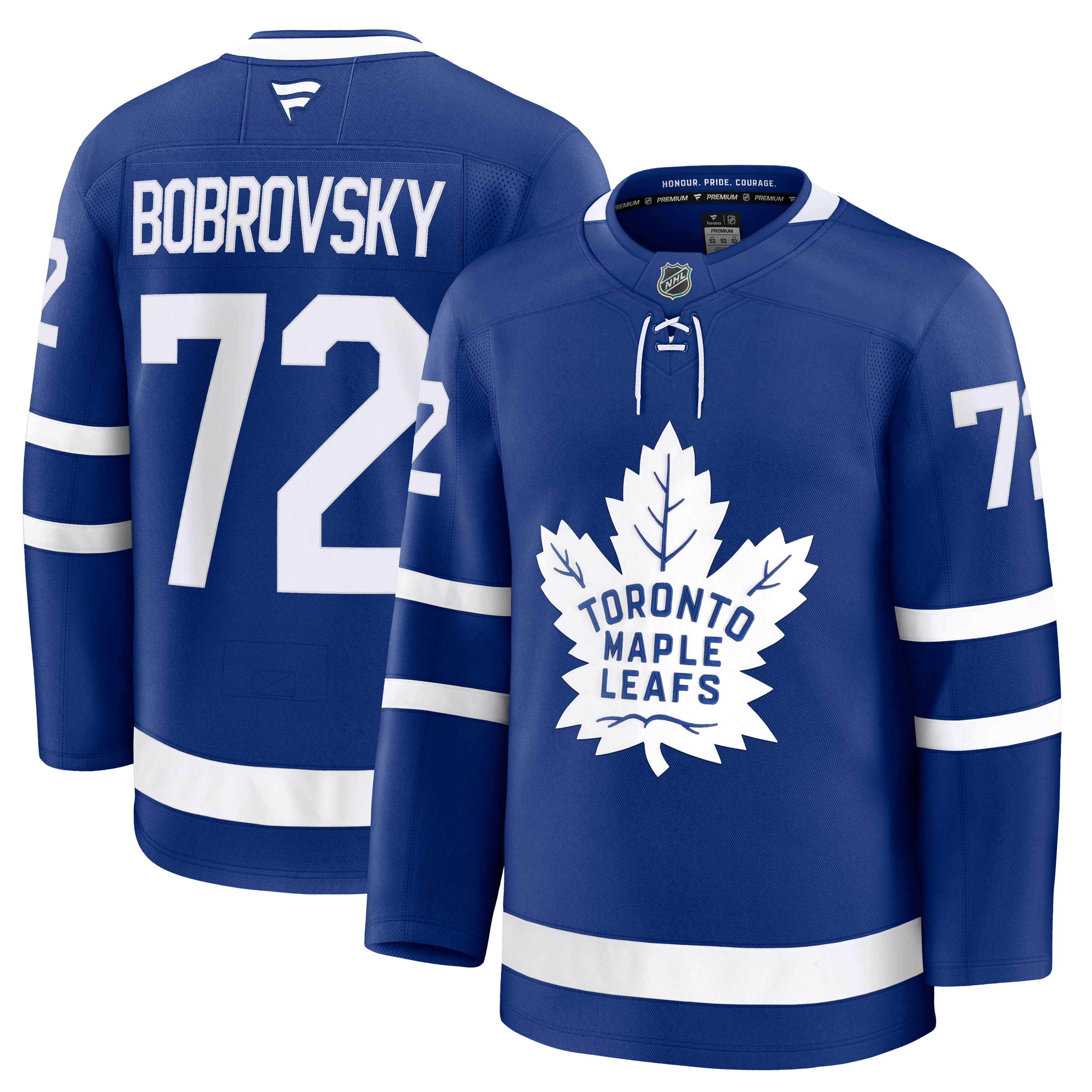 Maillot domicile premium bleu des Maple Leafs de Toronto pour homme