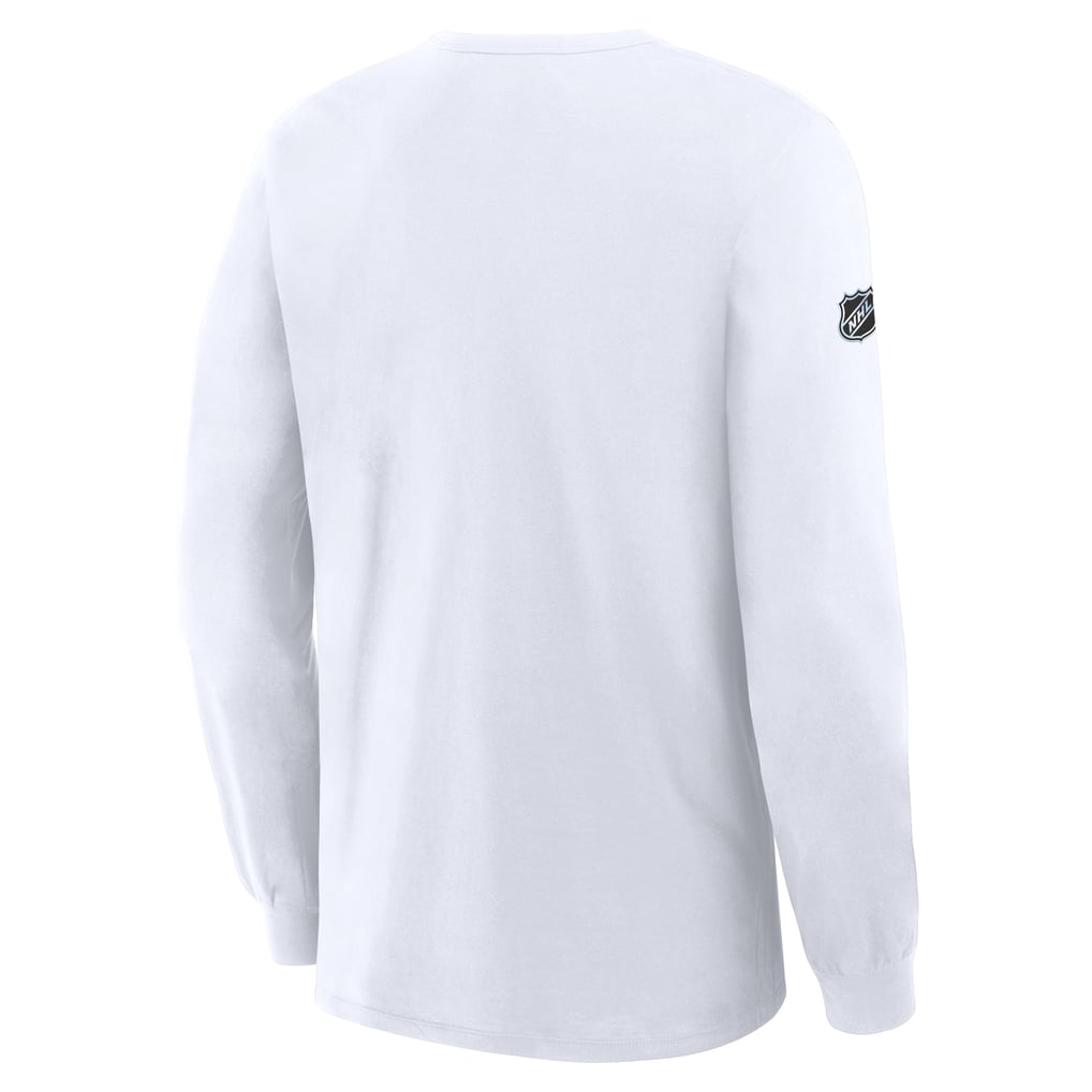 Men's Fanatics White Toronto Maple Leafs Authentic Pro Primary Long ...