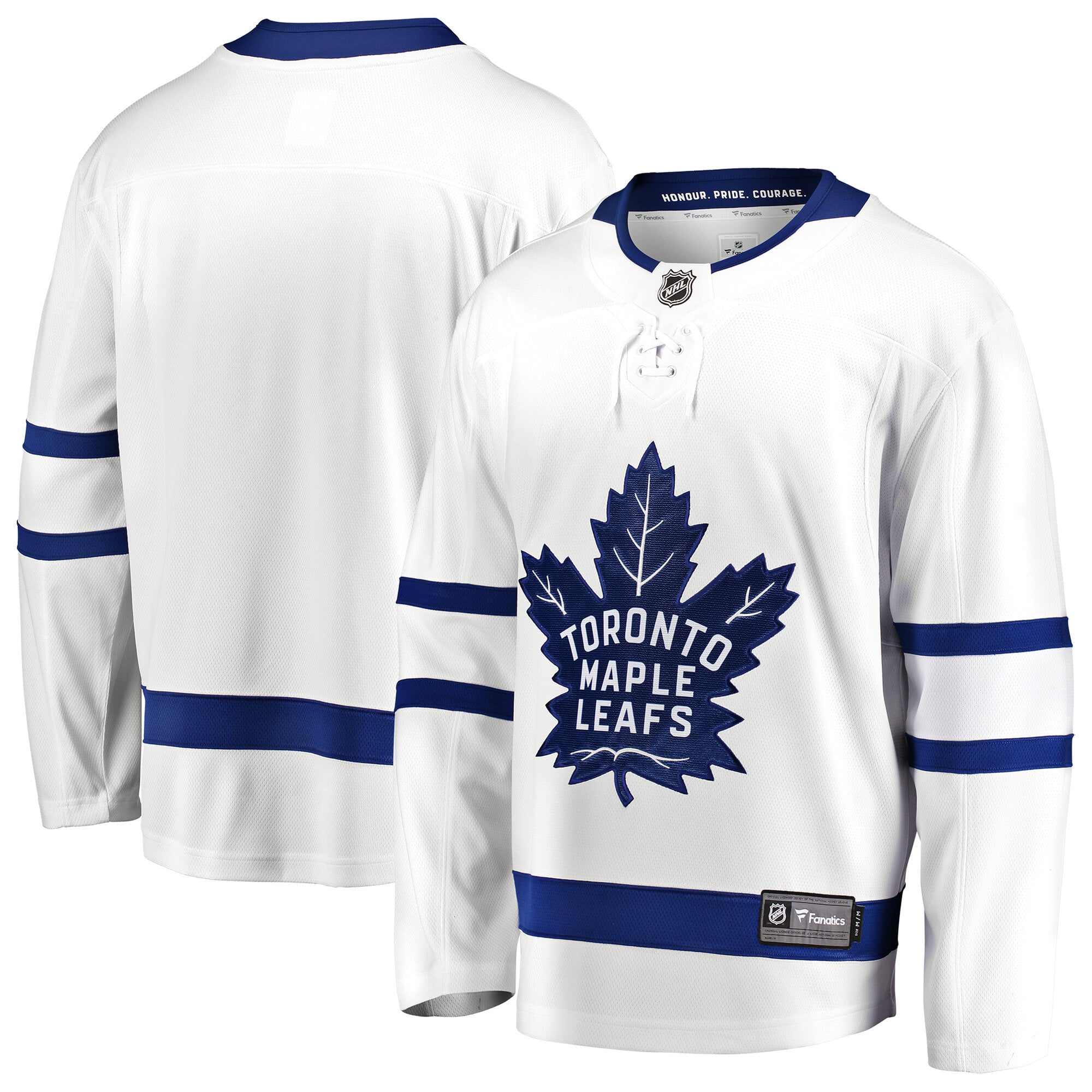 Men's Fanatics White Toronto Maple Leafs Away Breakaway Jersey