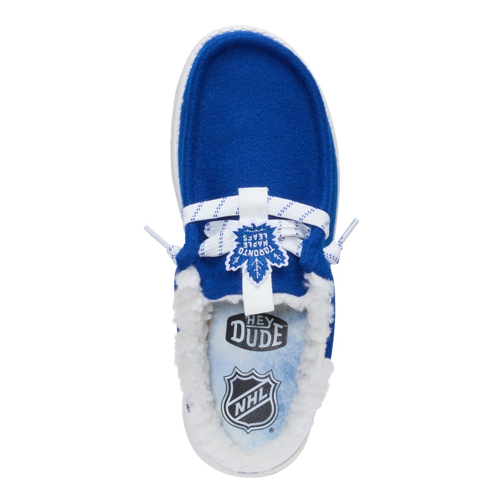 Msg Graph Men's Toronto Maple Leafs Hey Dude Blue Wally Casual Slip-On Shoes