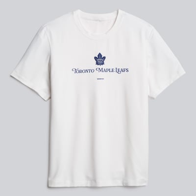 Men's Toronto Maple Leafs lululemon White Soft Jersey T-Shirt
