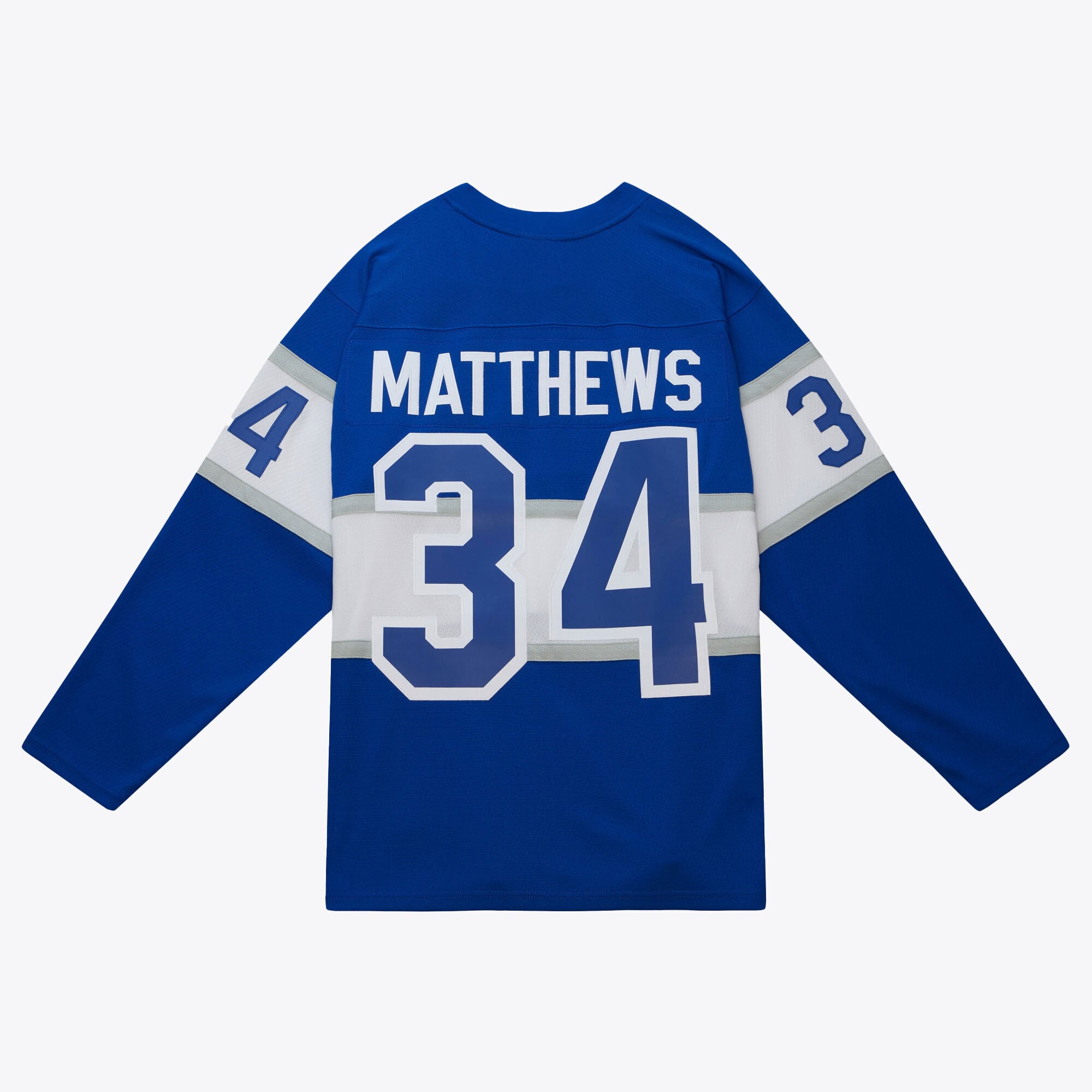 Men's Mitchell & Ness Auston Matthews Blue Toronto Maple Leafs 2017 Power Play Jersey