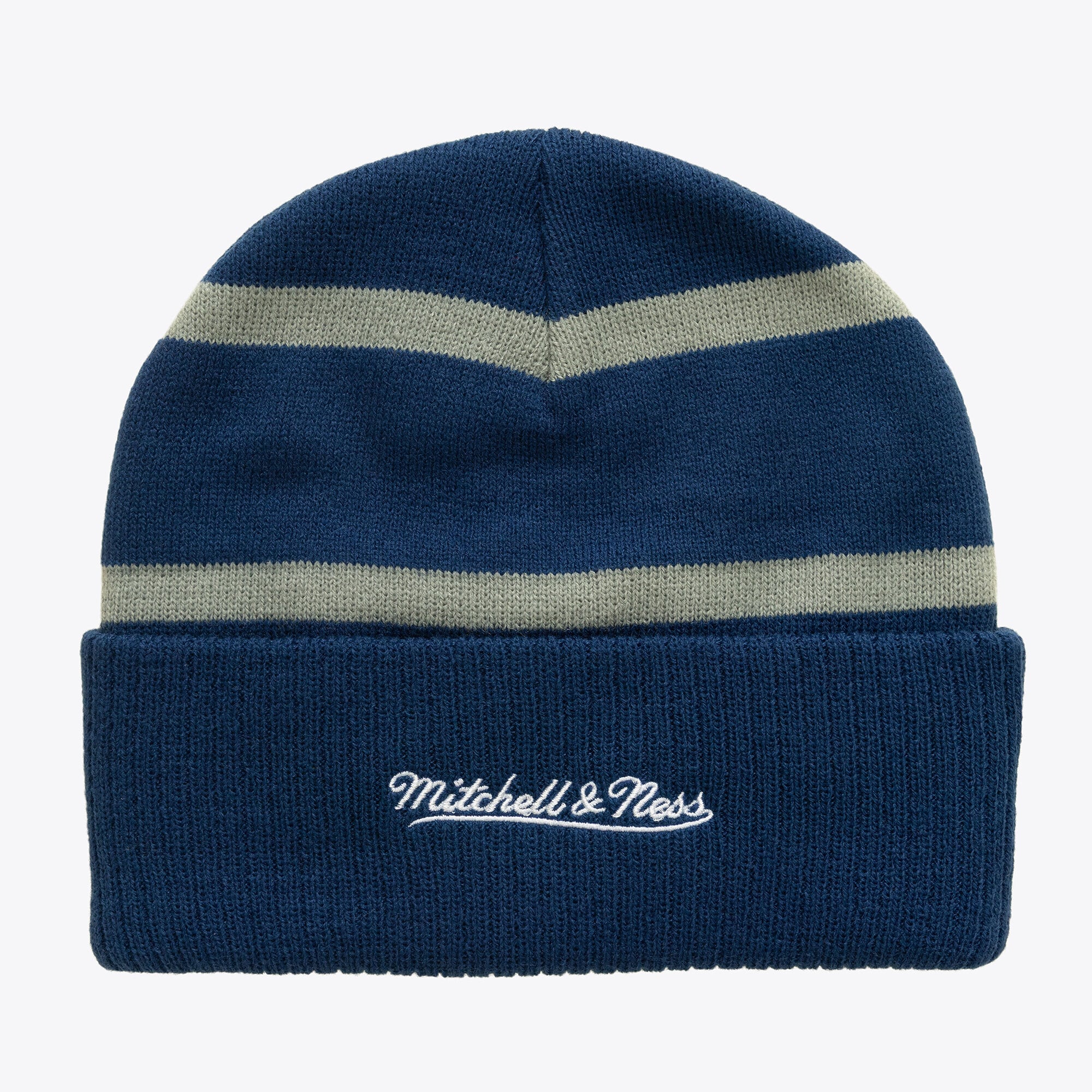Bonnet à revers Mitchell & Ness bleu pour homme, à l'effigie de l'entraîneur-chef des Maple Leafs de Toronto.
