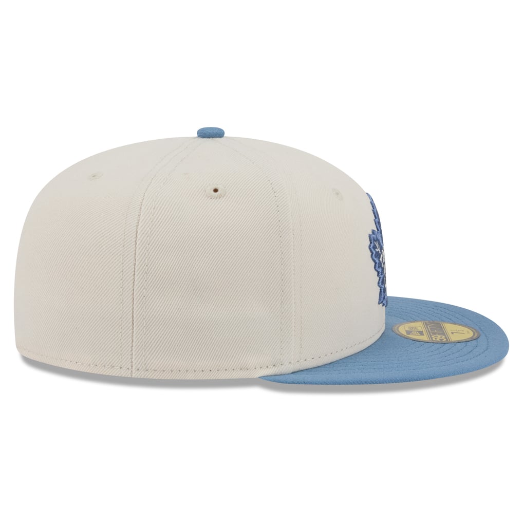 Men's New Era Cream/Light Blue Toronto Maple Leafs Color Pack 59FIFTY ...
