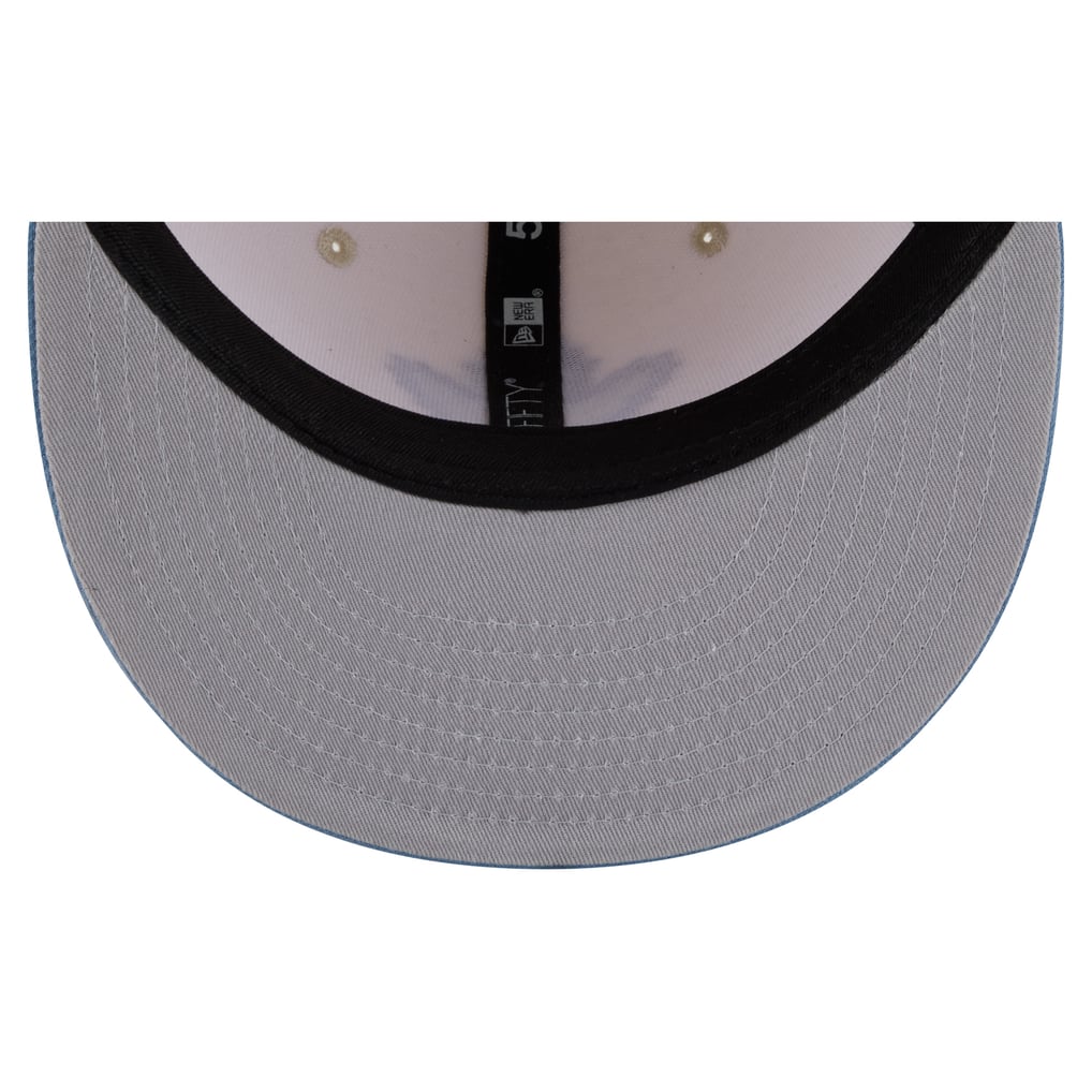 Men's New Era Cream/Light Blue Toronto Maple Leafs Color Pack 59FIFTY ...