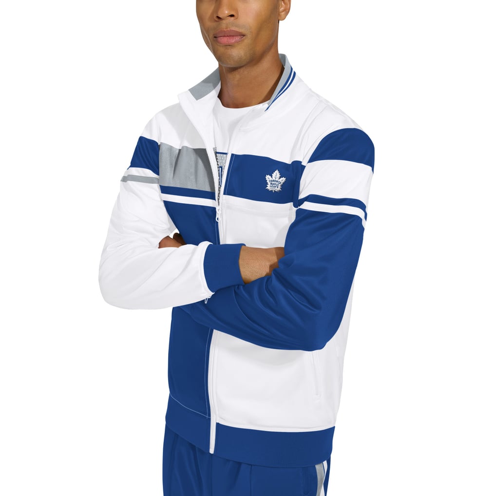 Toronto Maple Leafs Starter Jordan Pique Full-Zip Track Jacket - White