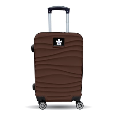 Toronto Maple Leafs MOJO Brown Color Blitz Carry-On Hardcase Spinner Luggage
