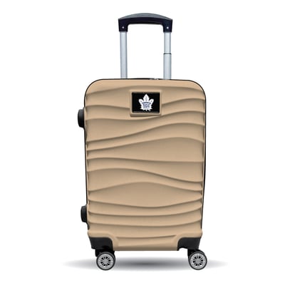 Toronto Maple Leafs MOJO Tan Color Blitz Carry-On Hardcase Spinner Luggage
