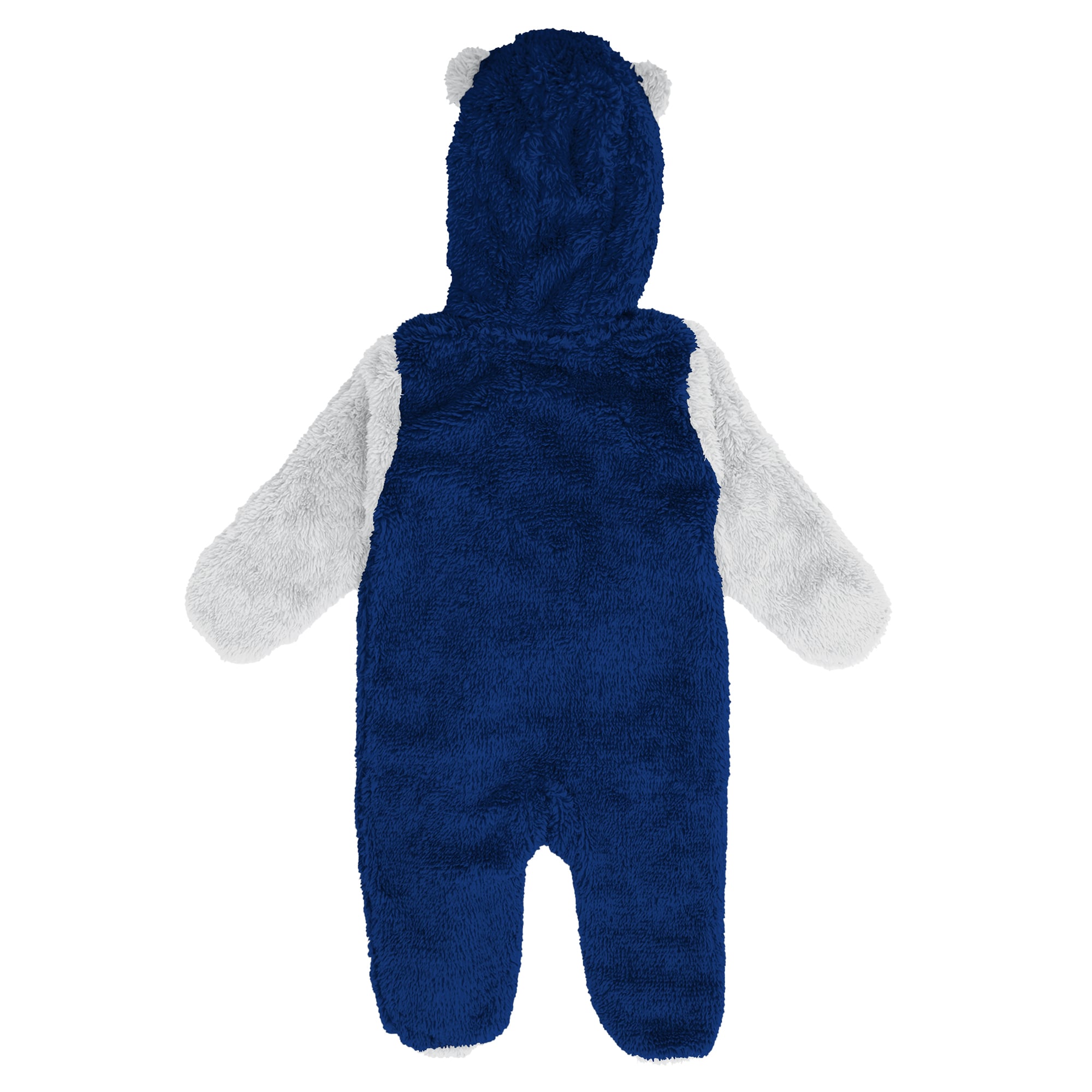 Grenouillère polaire zippée Outerstuff bleue Toronto Maple Leafs pour nouveau-né et nourrisson