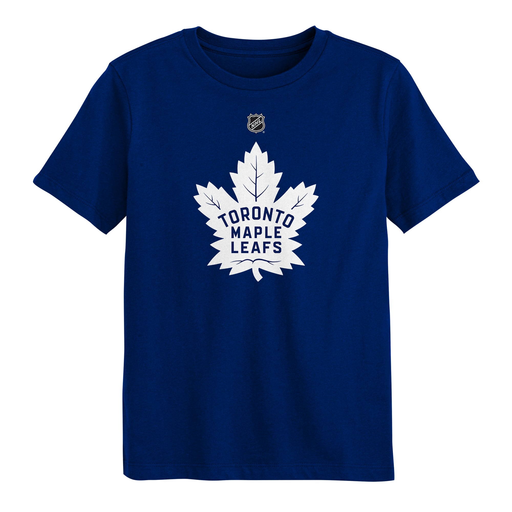 T-shirt bleu Outerstuff avec logo principal des Maple Leafs de Toronto pour enfants d'âge préscolaire
